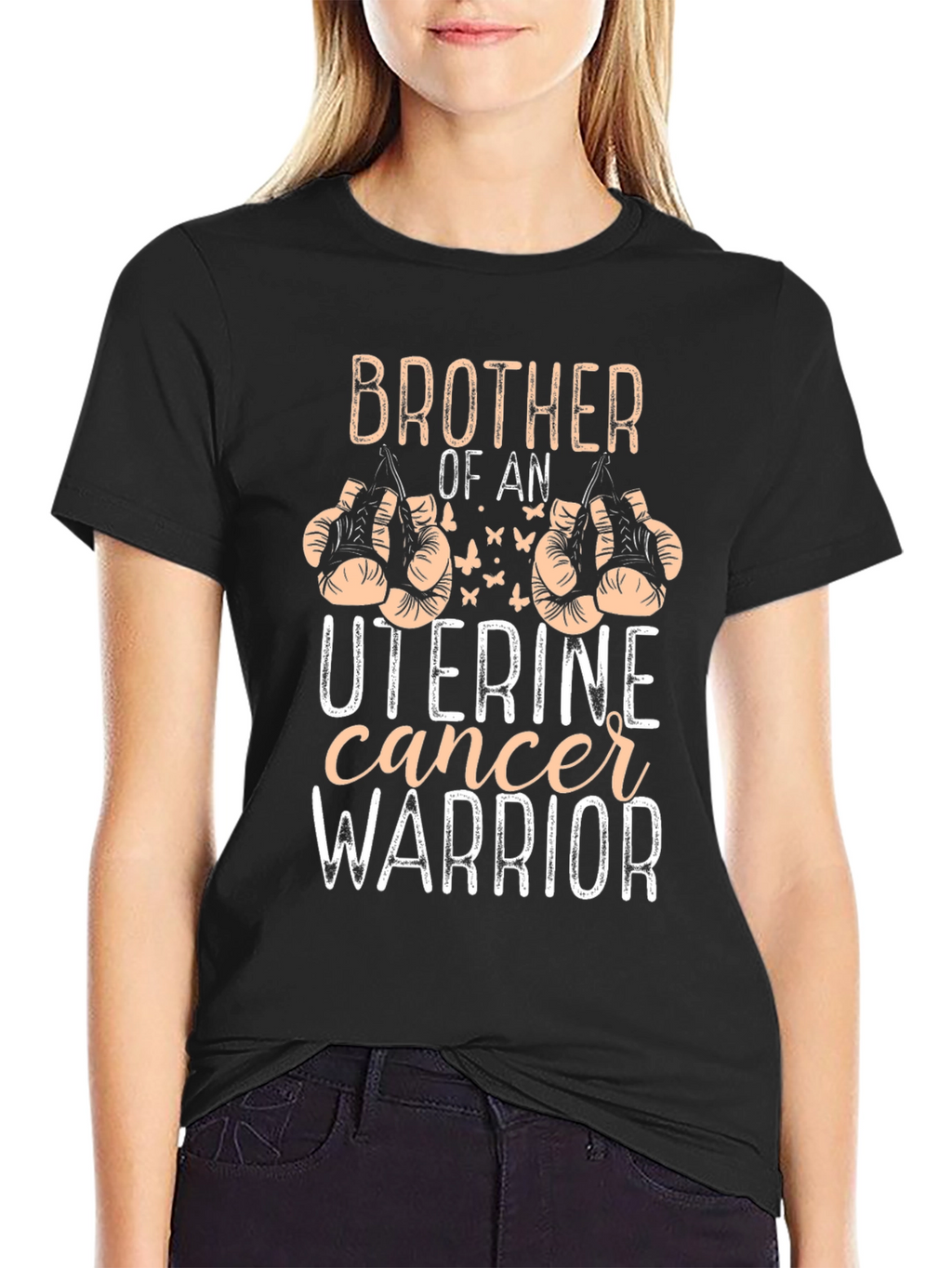 Brother of Uterine Cancer Warrior T-Shirt