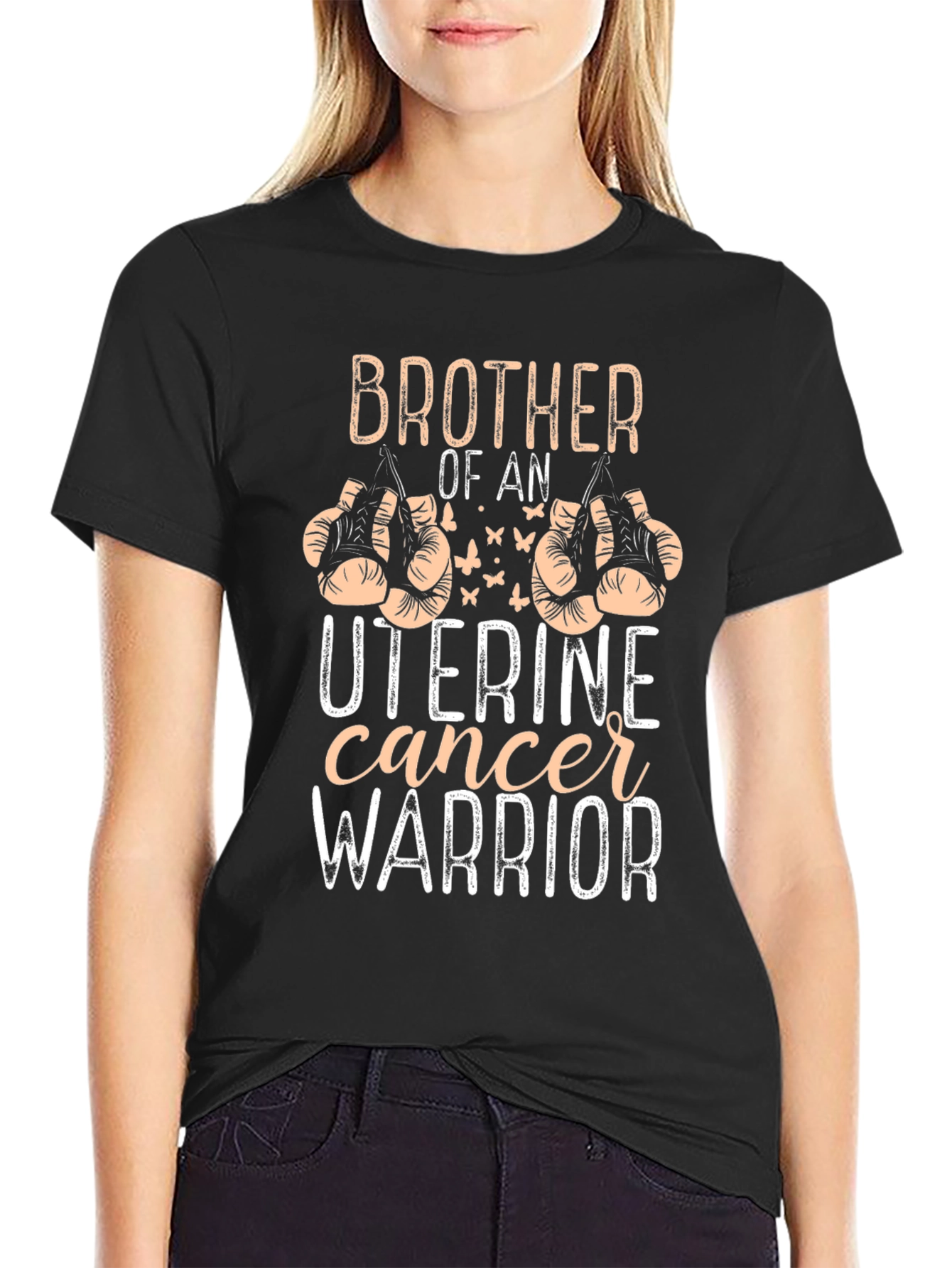 Brother of Uterine Cancer Warrior T-Shirt