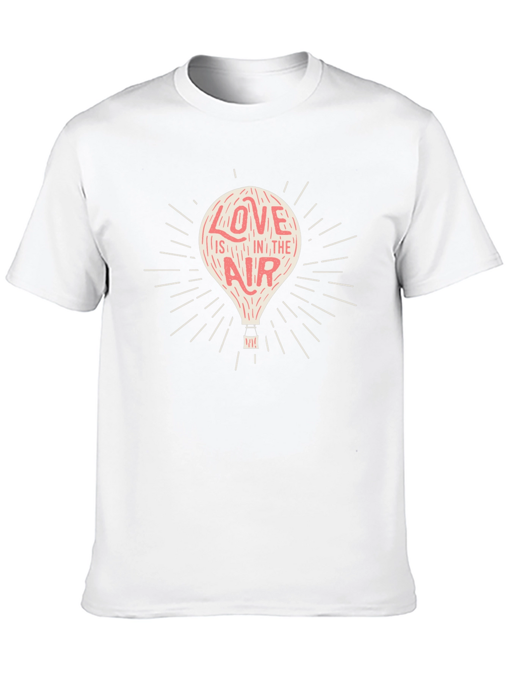 Love is in the Air Black Graphic Tee