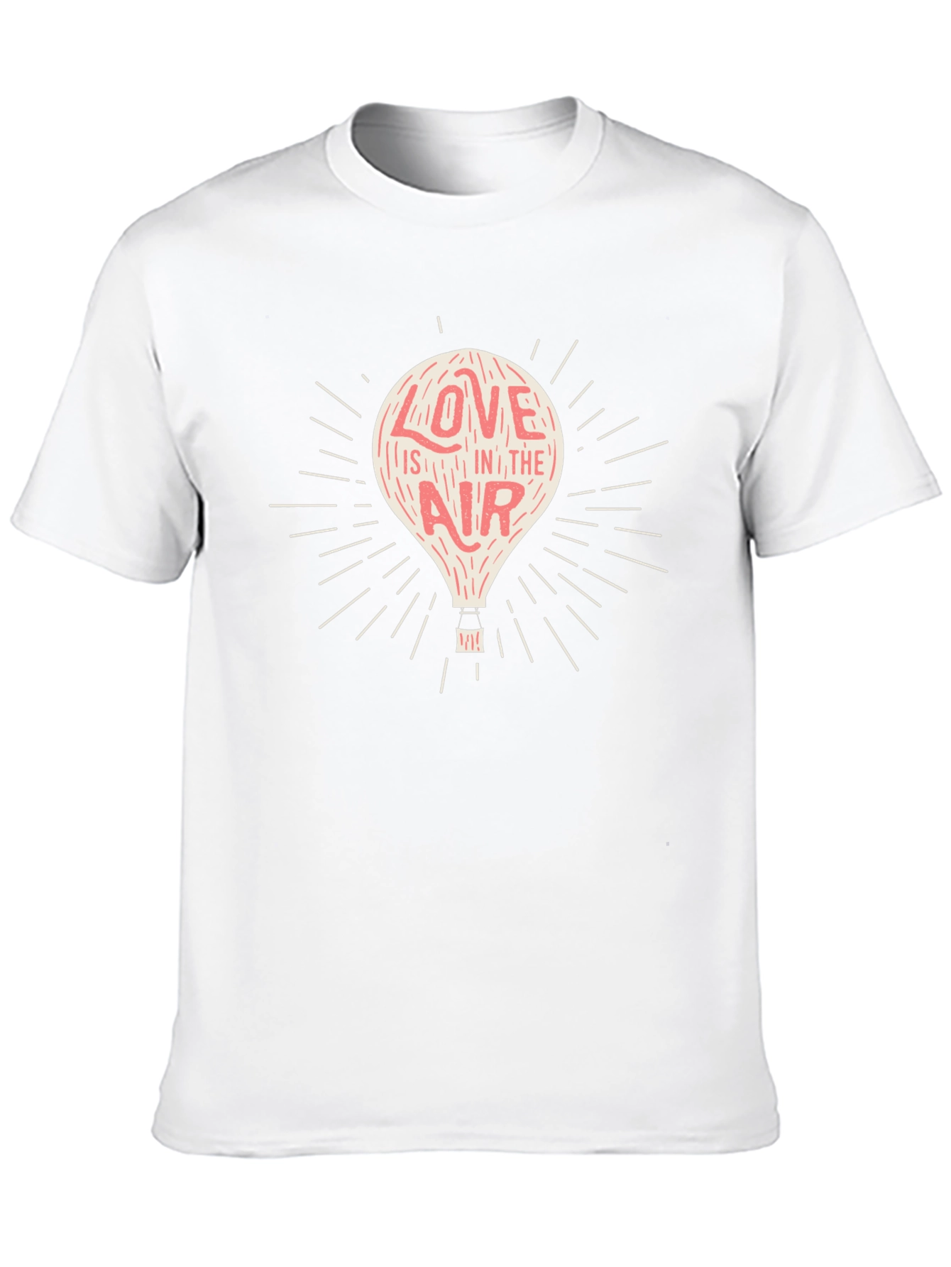 Love is in the Air Black Graphic Tee