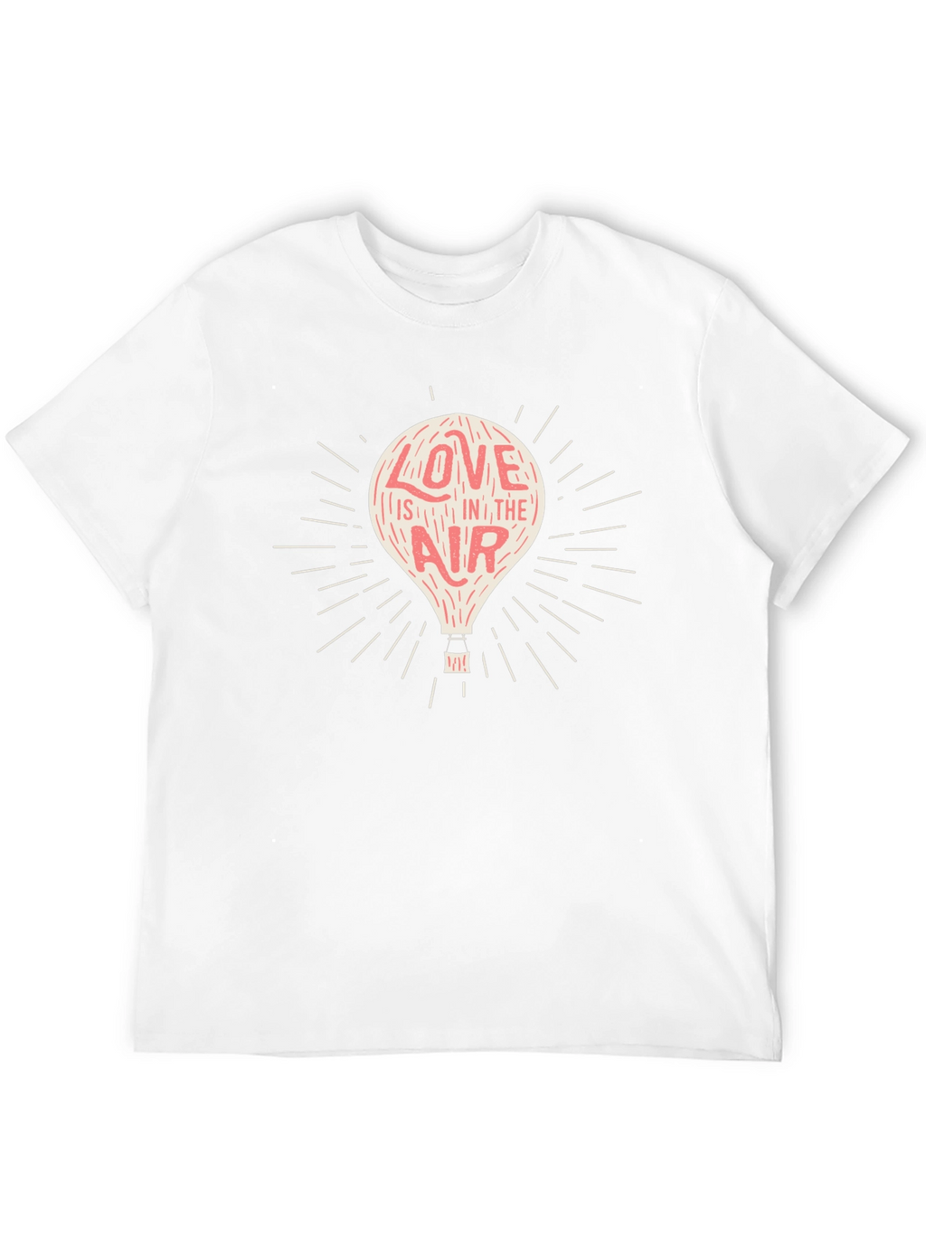 Love is in the Air Black Graphic Tee