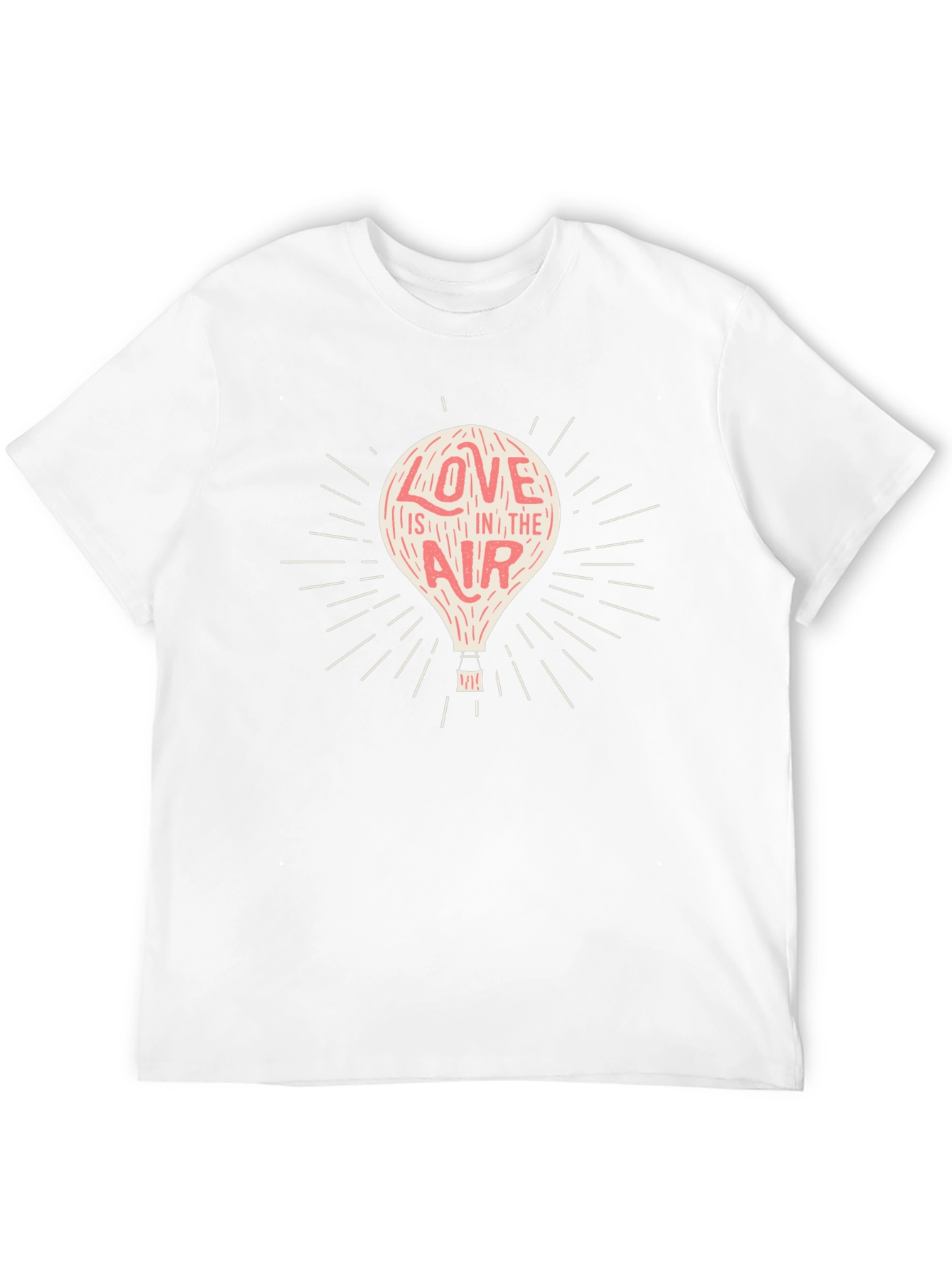 Love is in the Air Black Graphic Tee