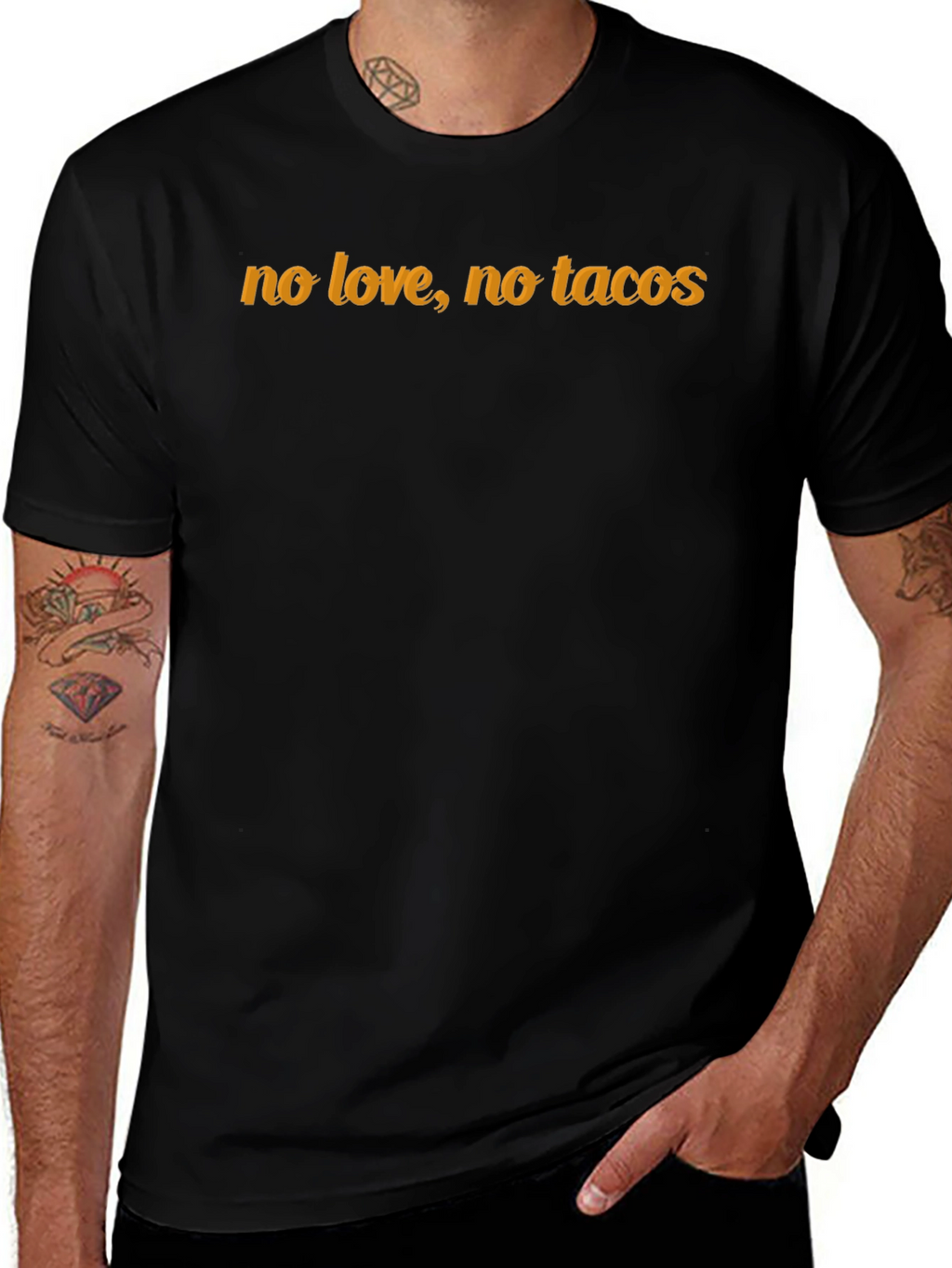 No Love No Tacos Graphic Tee