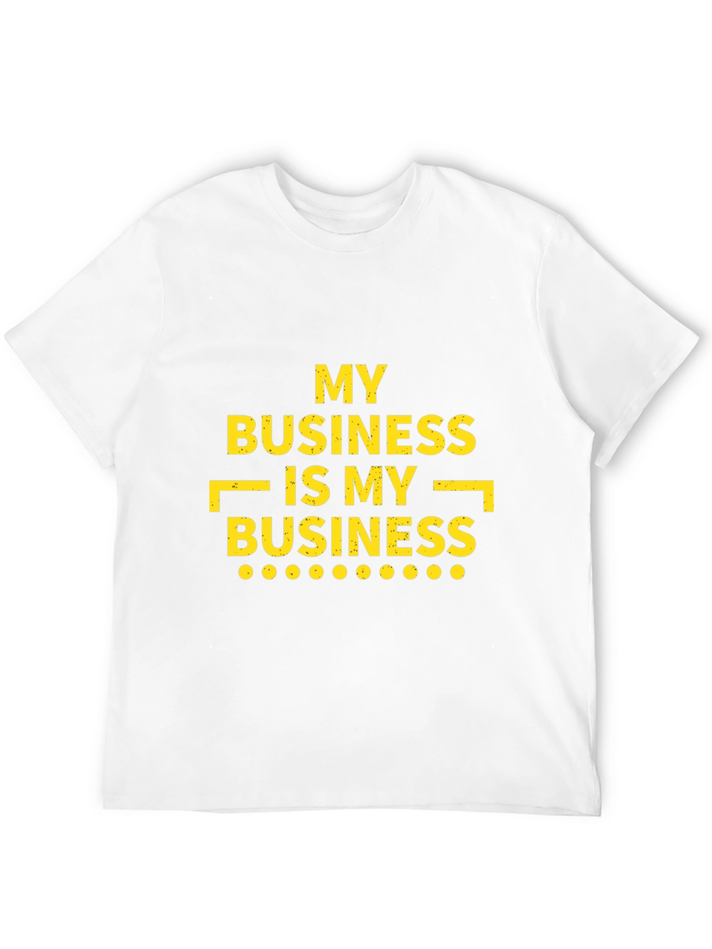 My Business T-Shirt - Black Casual Tee