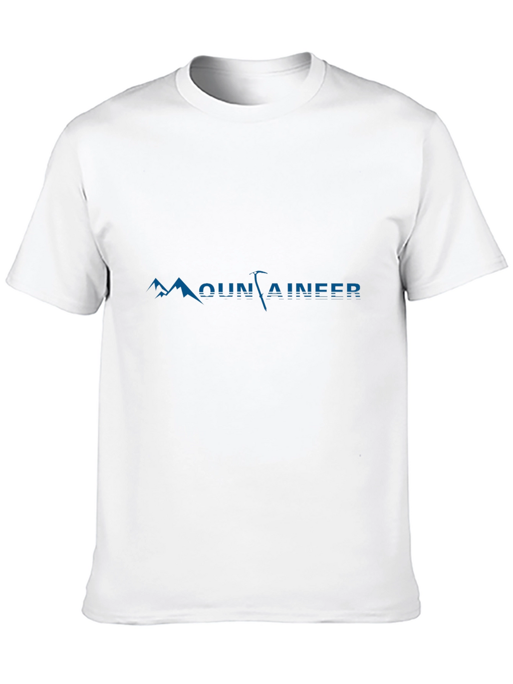 Mountaineer Graphic T-Shirt - Black Crew Neck Tee