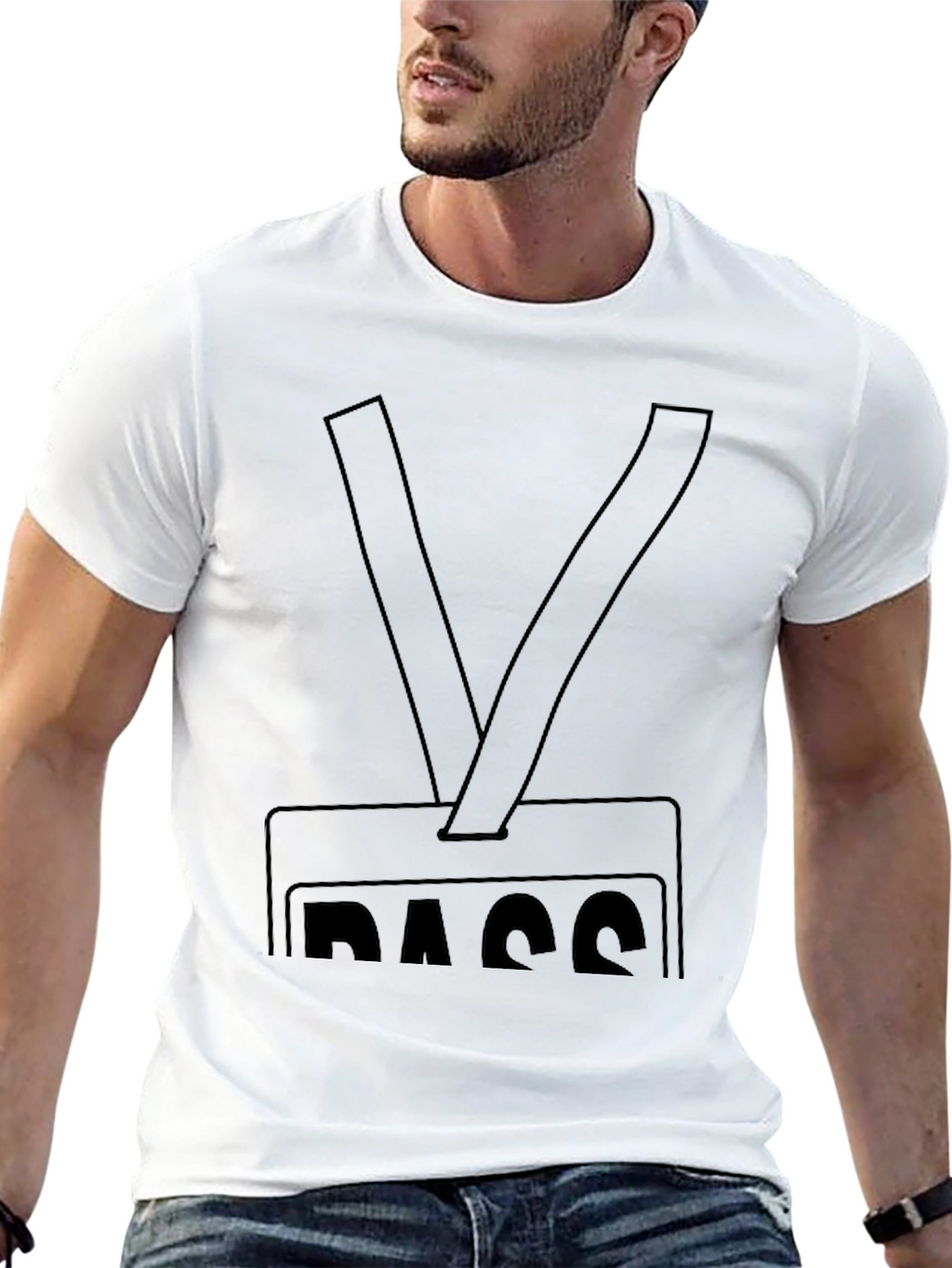 Funny Pass T-Shirt - Black Novelty Tee