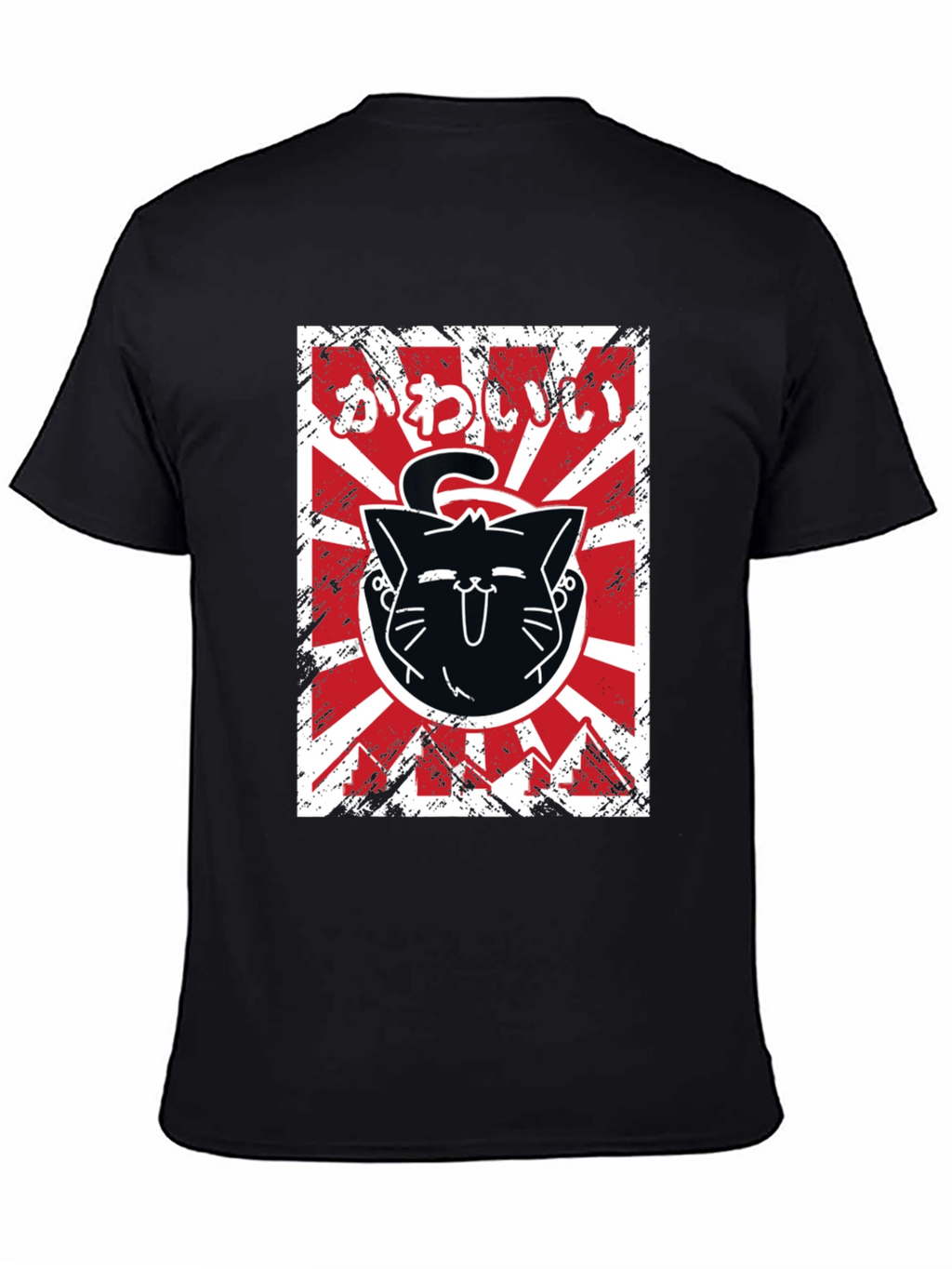 Kawaii Cat T-Shirt Japanese Style Tee