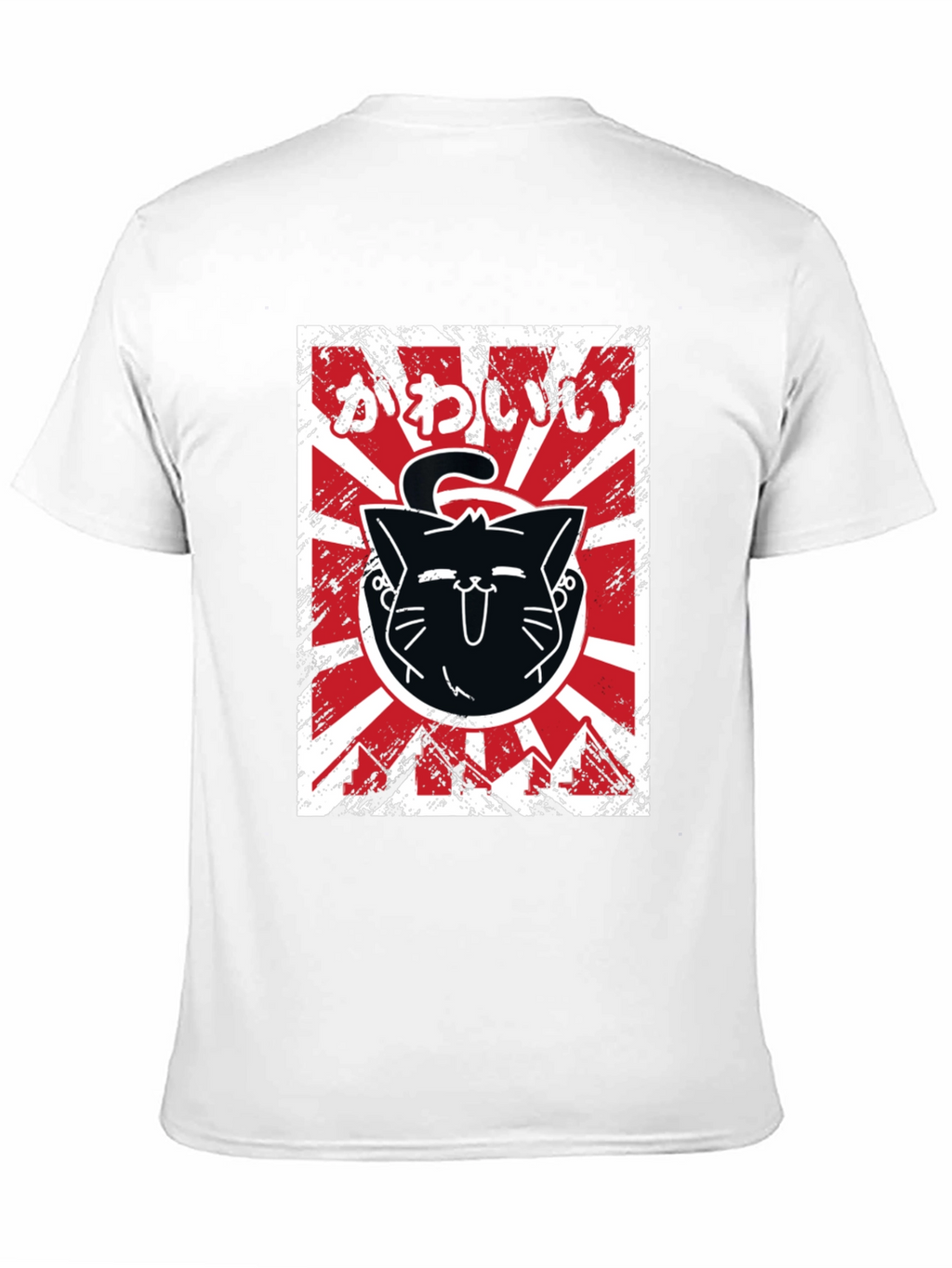 Kawaii Cat T-Shirt Japanese Style Tee
