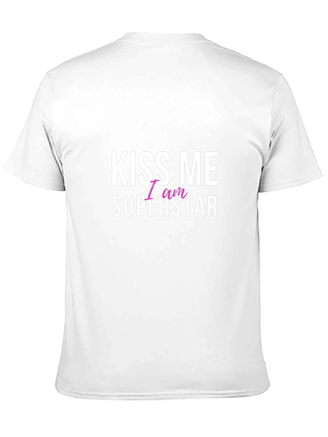 Kiss Me I am Superstar Graphic T-Shirt