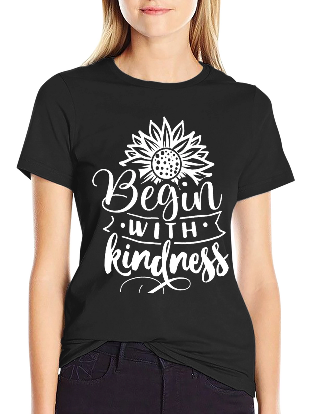 Begin With Kindness Graphic Tee