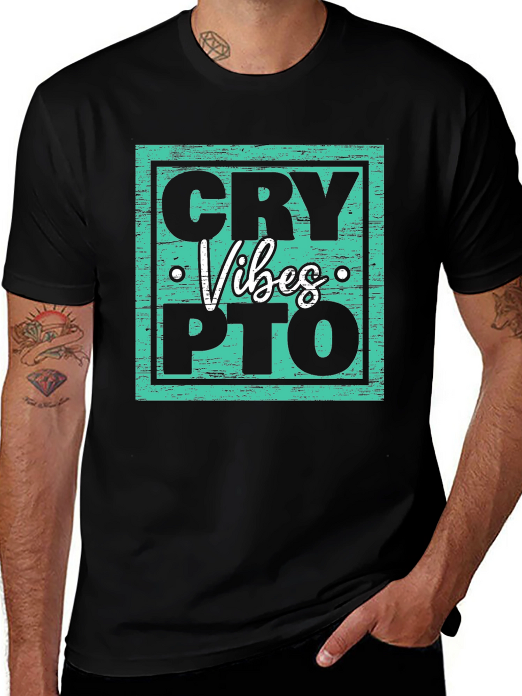 Crypto Vibes Graphic Tee
