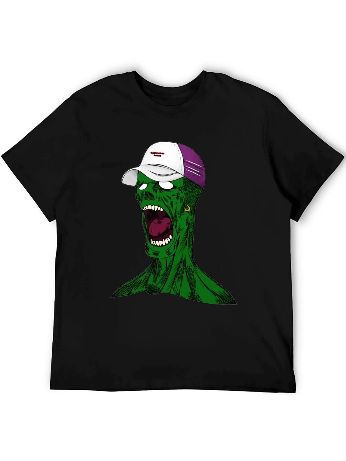 Zombie Graphic Tee - Unique Streetwear