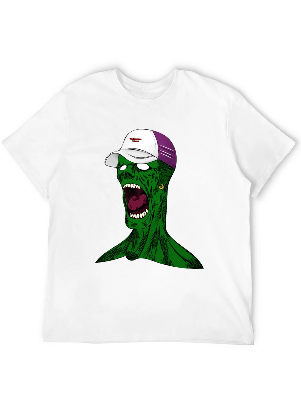 Zombie Graphic Tee - Unique Streetwear