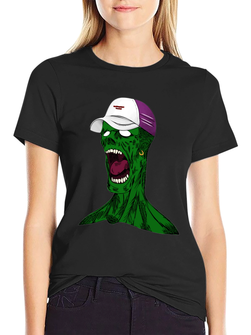 Zombie Graphic Tee - Unique Streetwear