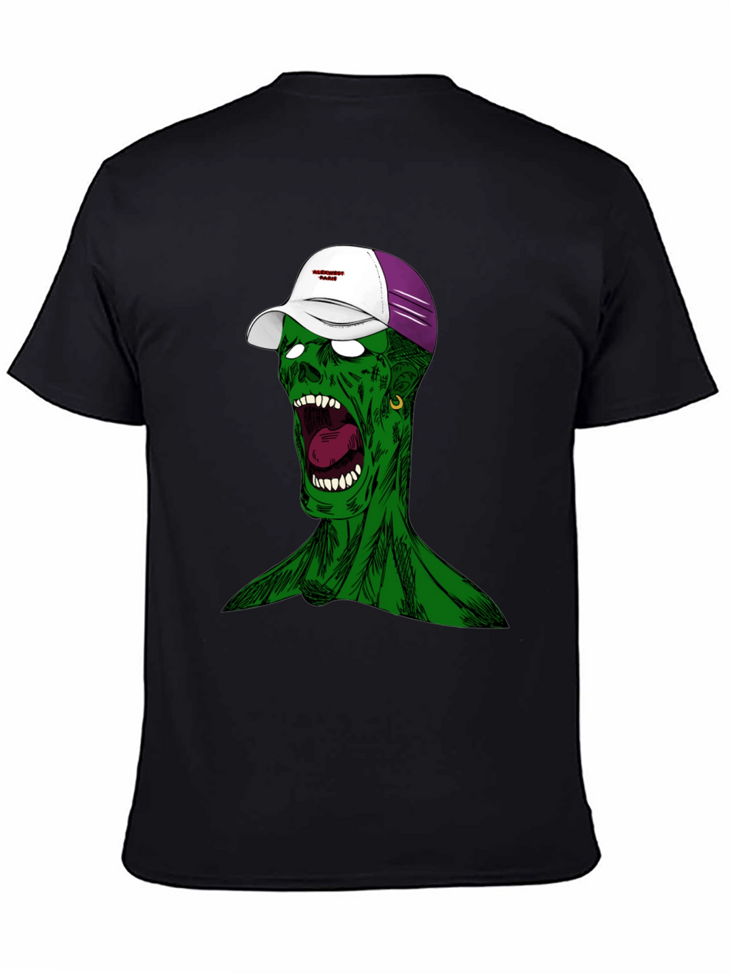 Zombie Graphic Tee - Unique Streetwear