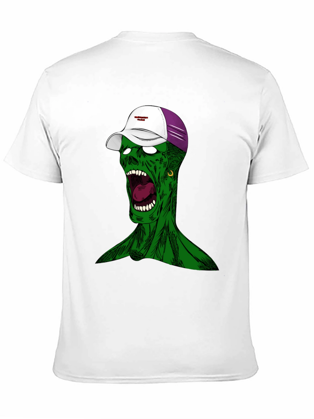 Zombie Graphic Tee - Unique Streetwear