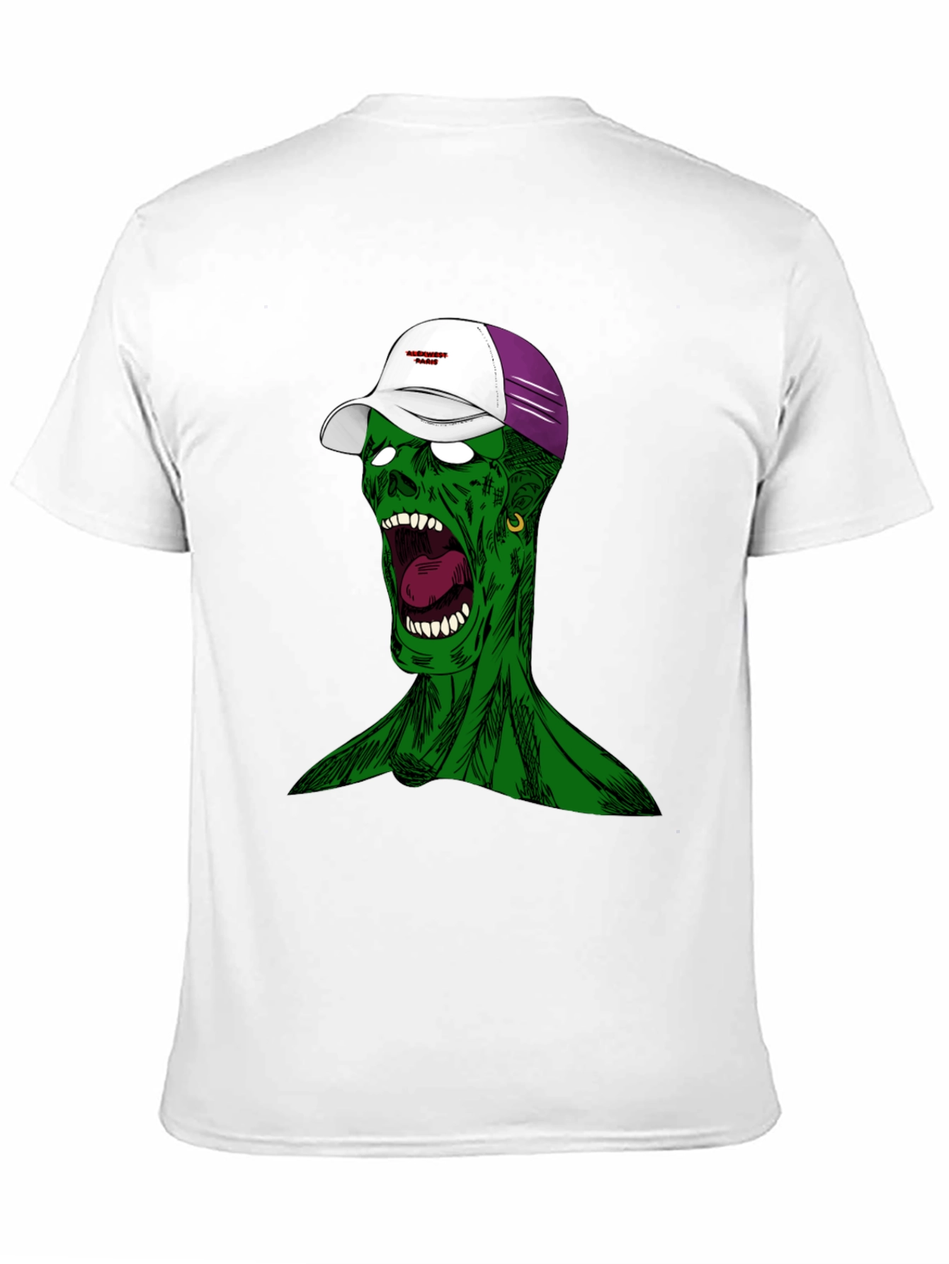 Zombie Graphic Tee - Unique Streetwear