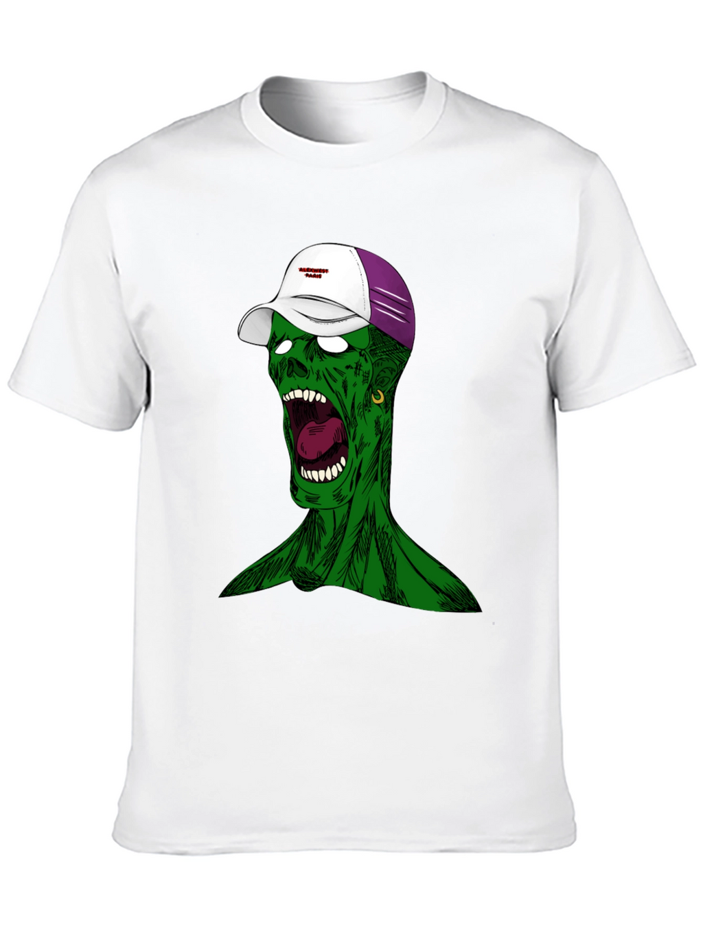 Zombie Graphic Tee - Unique Streetwear