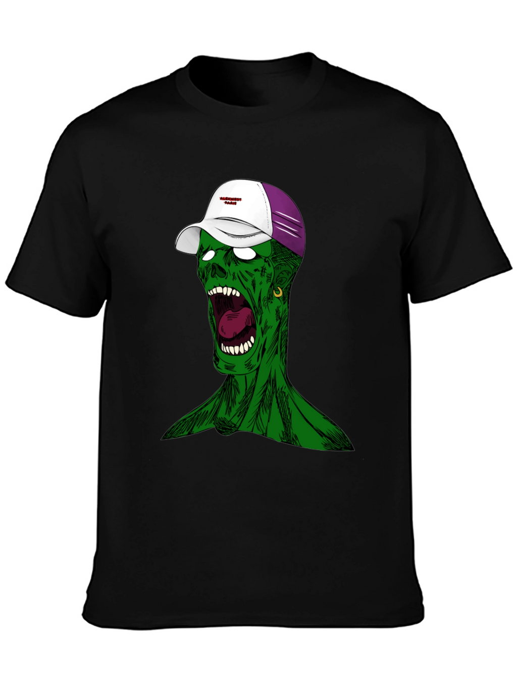 Zombie Graphic Tee - Unique Streetwear