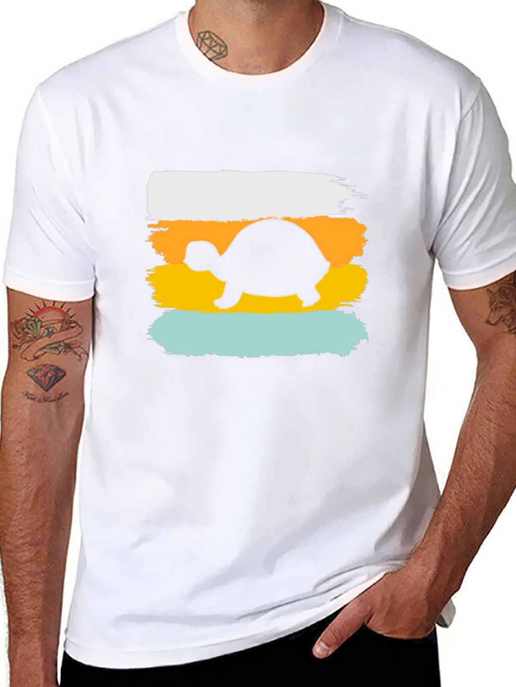 Retro Turtle Tee - Cool Graphic T-Shirt