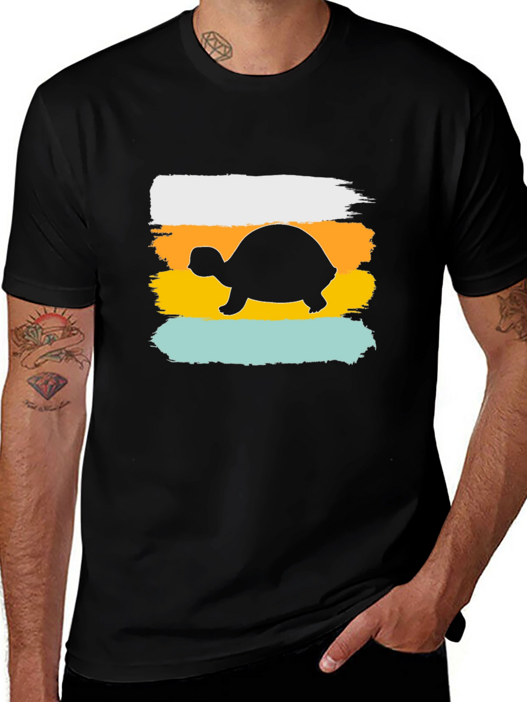 Retro Turtle Tee - Cool Graphic T-Shirt