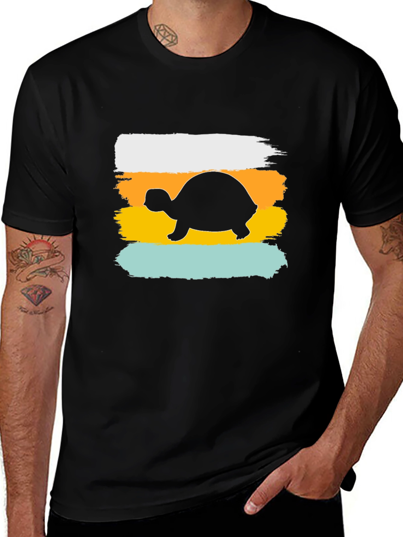 Retro Turtle Tee - Cool Graphic T-Shirt