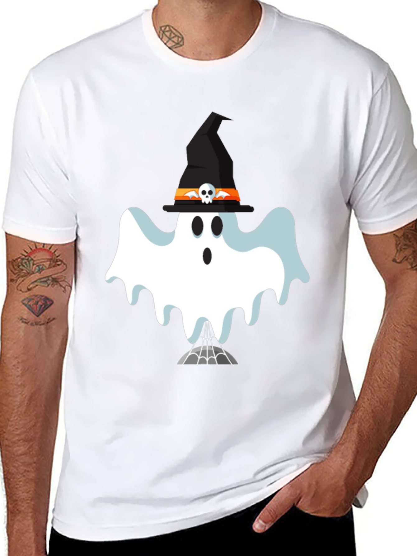 Halloween Ghost T-Shirt - Spooky Season Tee
