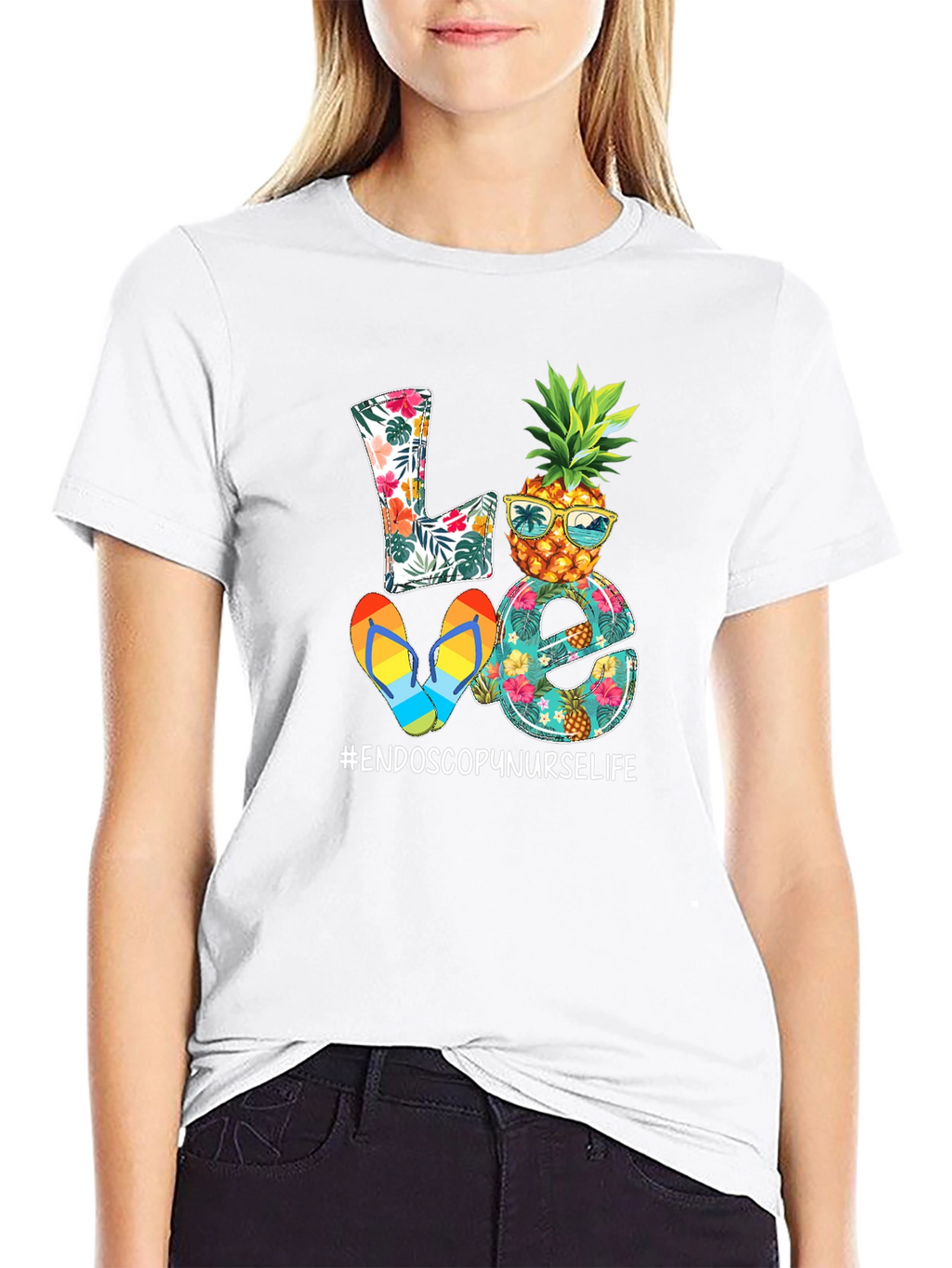Tropical Endoscopy Nurse Life Tee