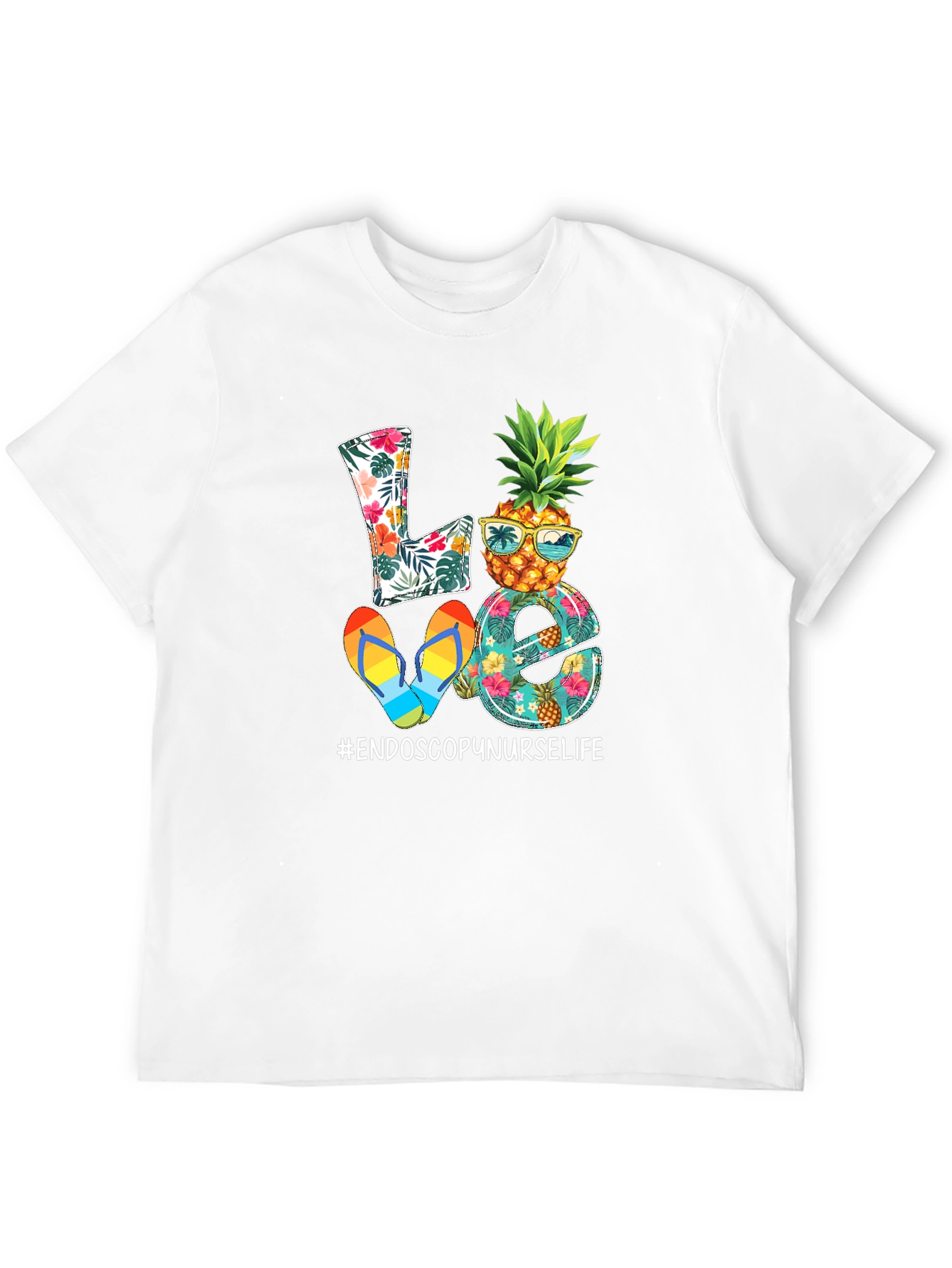 Tropical Endoscopy Nurse Life Tee