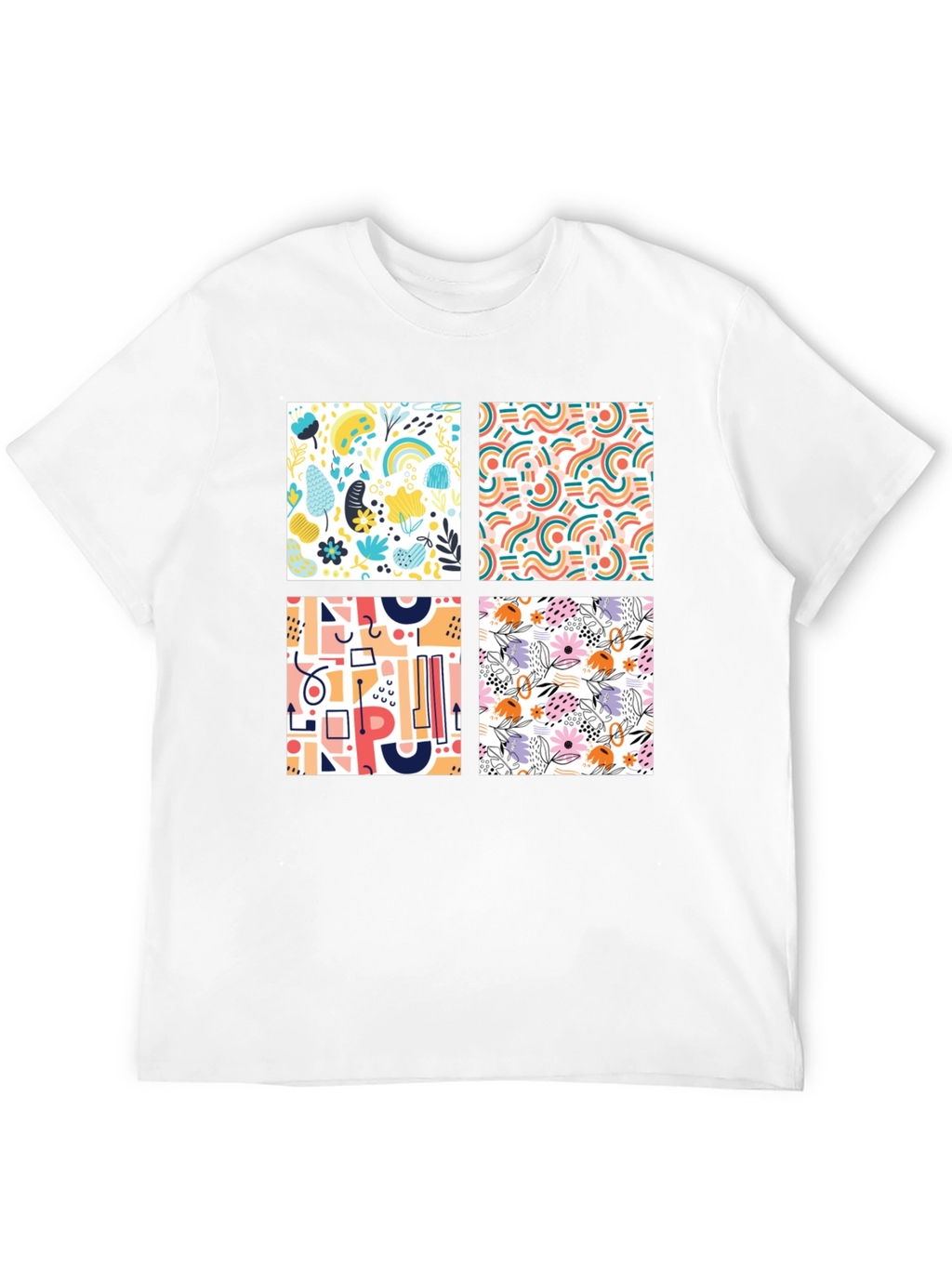 Abstract Pattern Tee - Modern Design