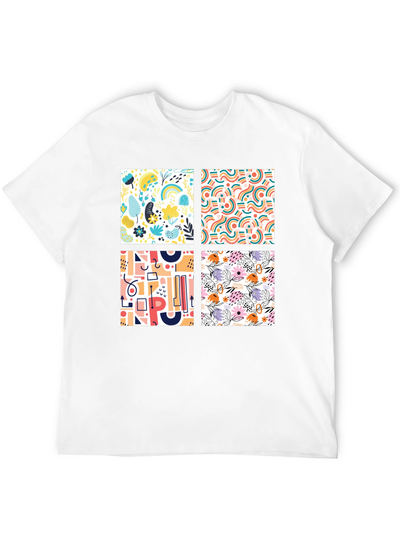 Abstract Pattern Tee - Modern Design
