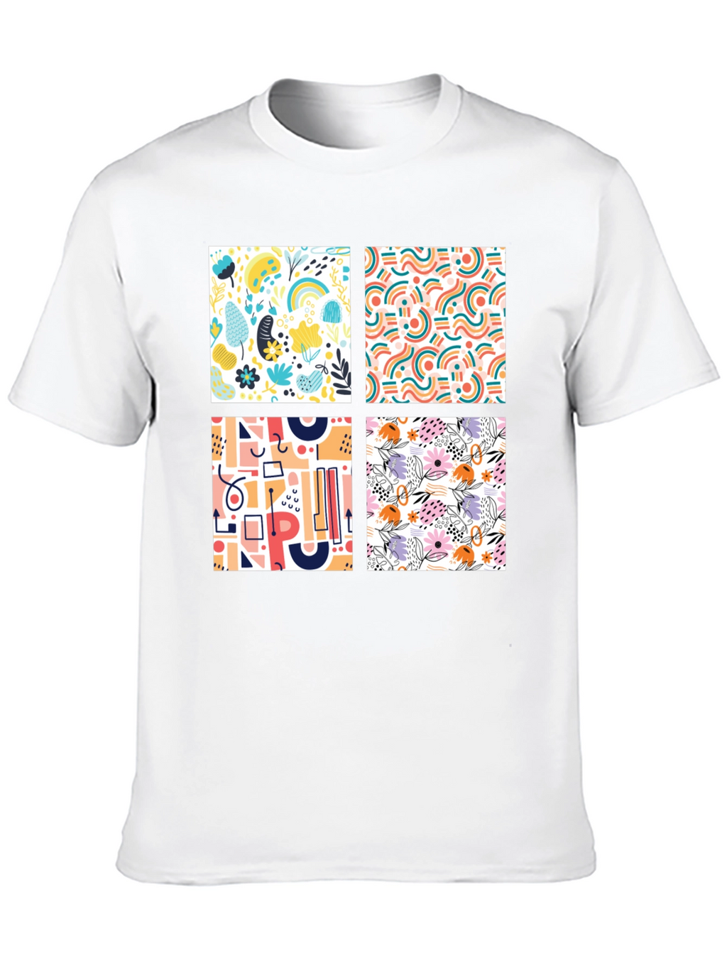 Abstract Pattern Tee - Modern Design