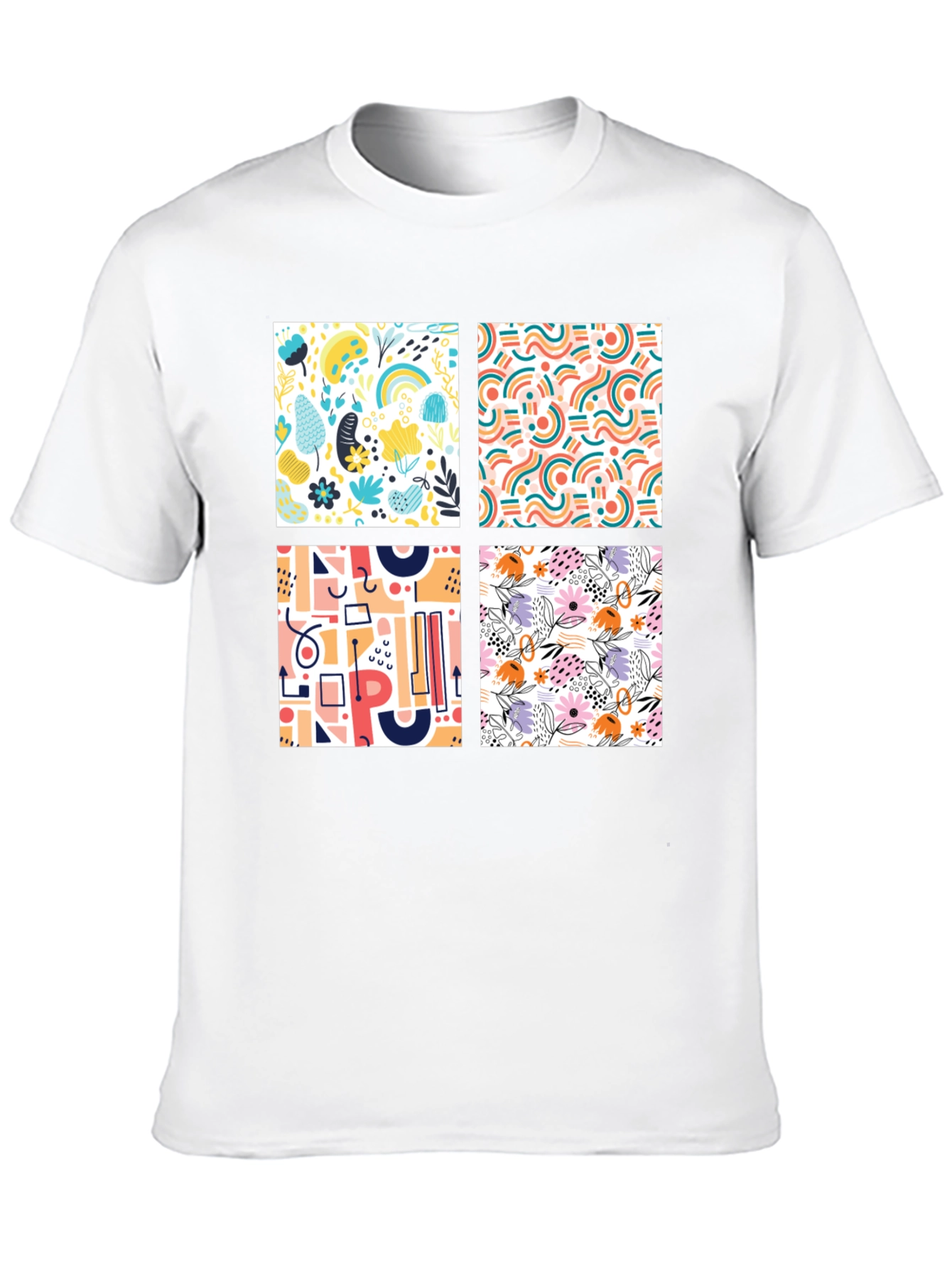 Abstract Pattern Tee - Modern Design