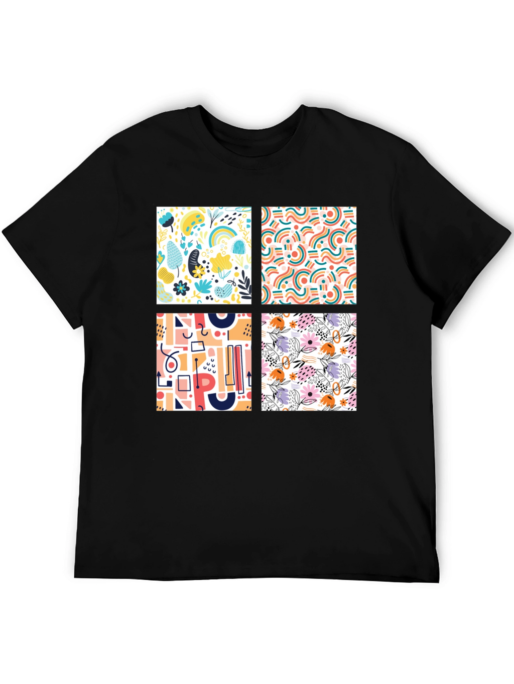 Abstract Pattern Tee - Modern Design