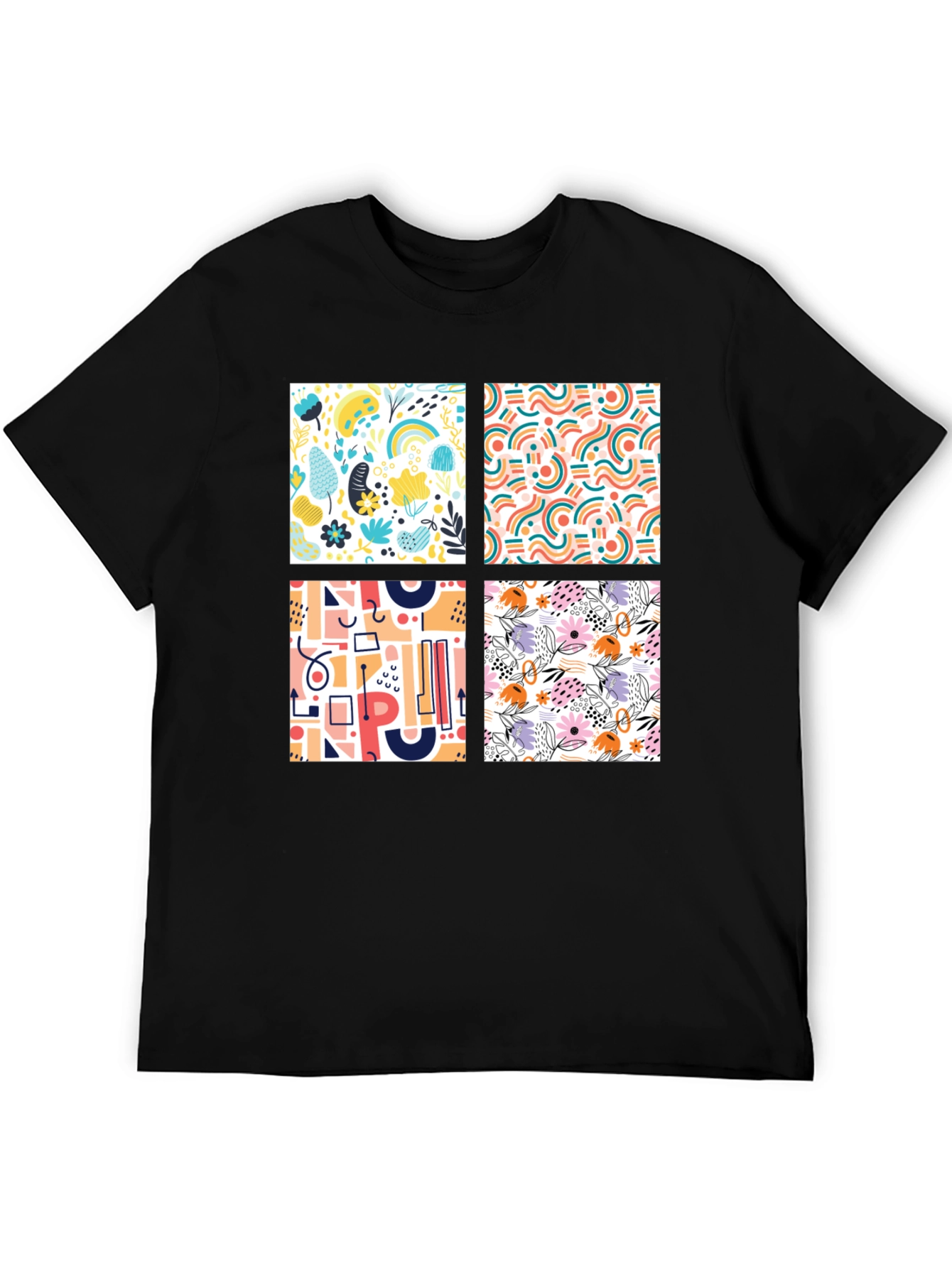 Abstract Pattern Tee - Modern Design