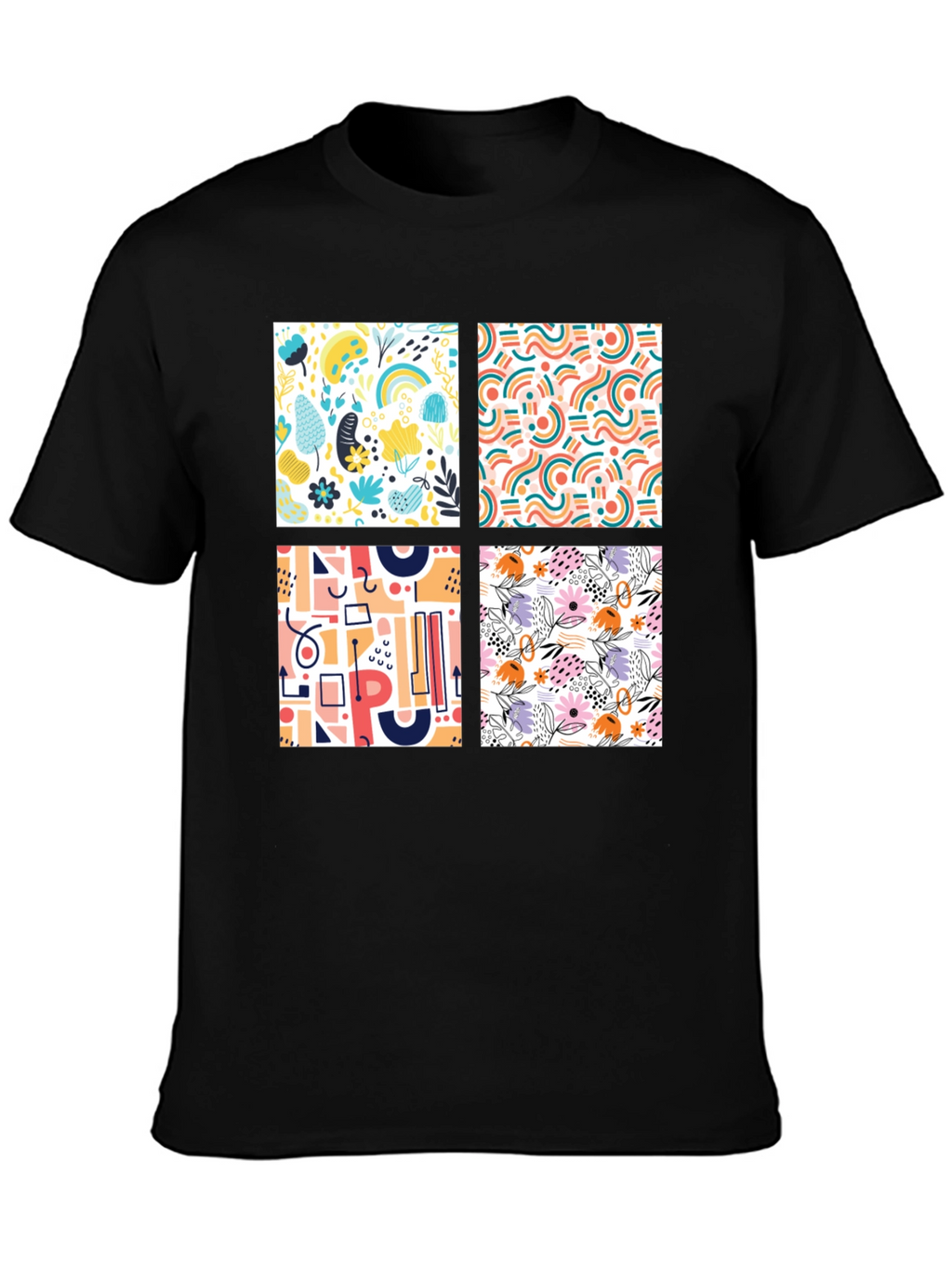 Abstract Pattern Tee - Modern Design