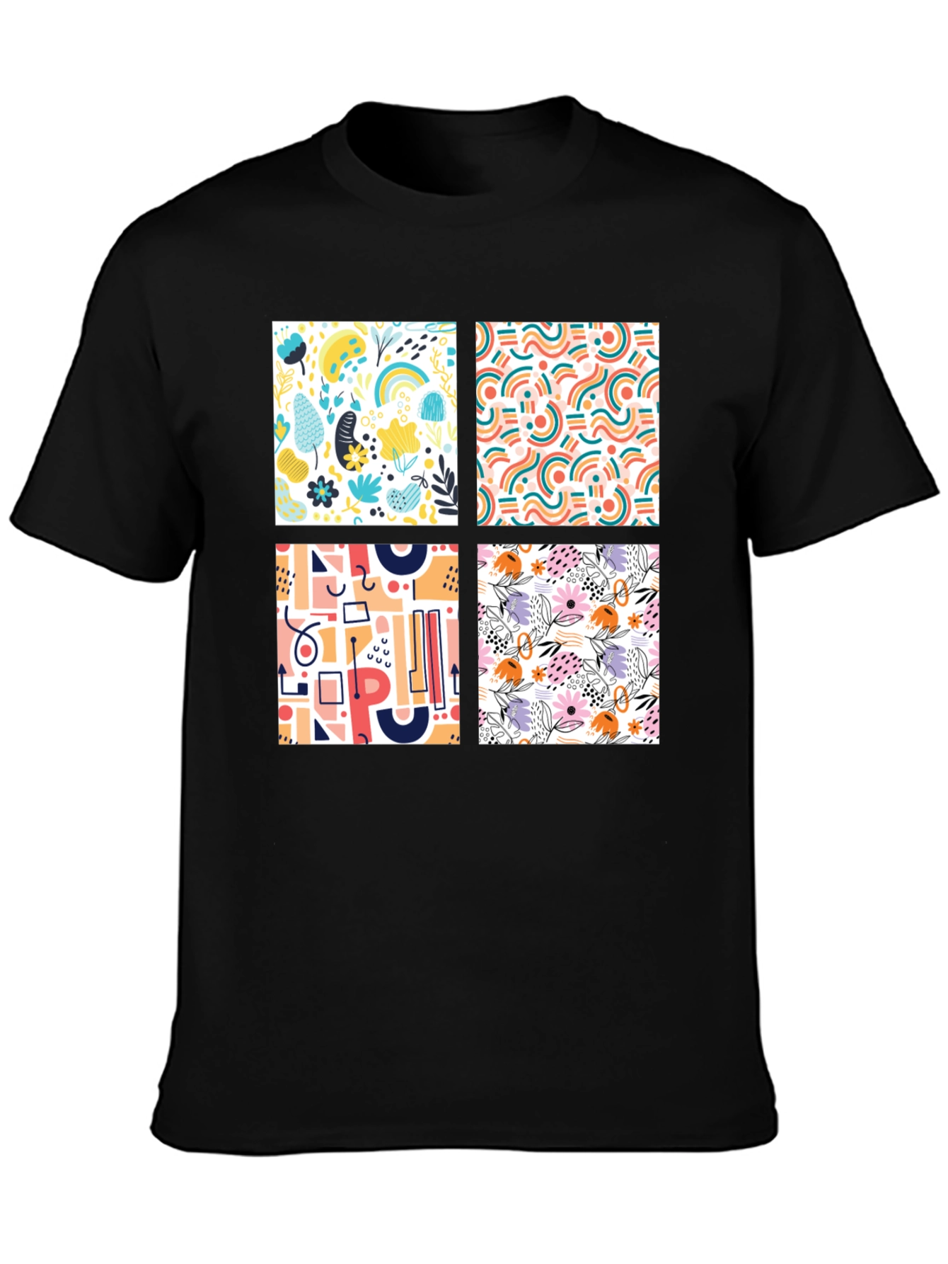 Abstract Pattern Tee - Modern Design