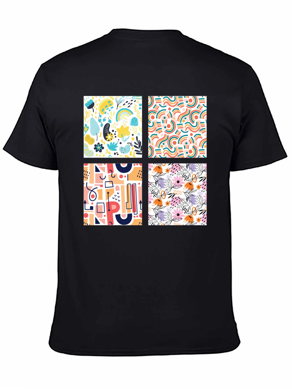 Abstract Pattern Tee - Modern Design