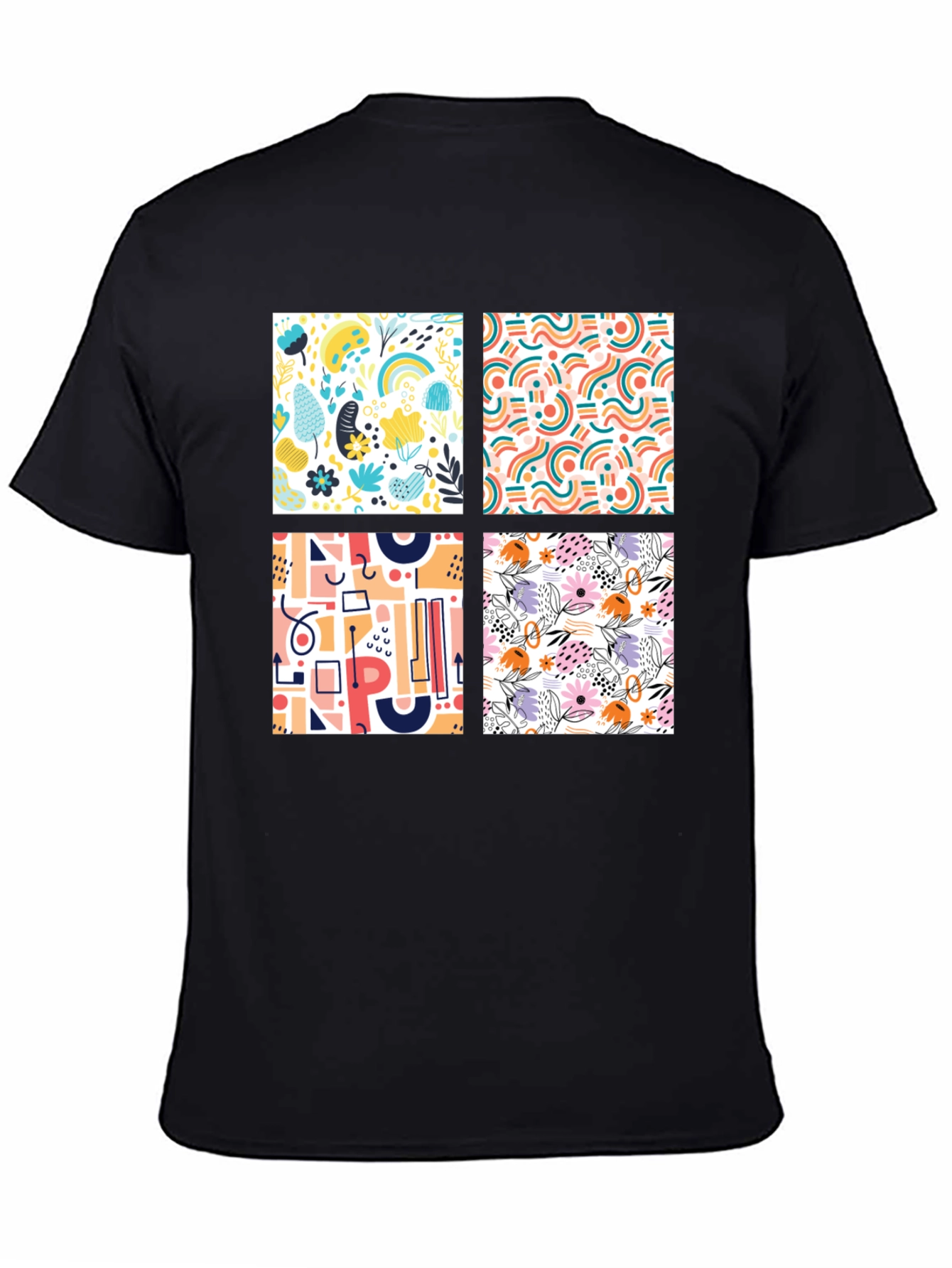 Abstract Pattern Tee - Modern Design