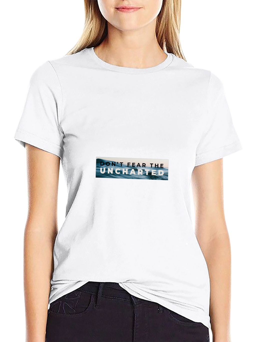 Dont Fear Uncharted Black T-Shirt