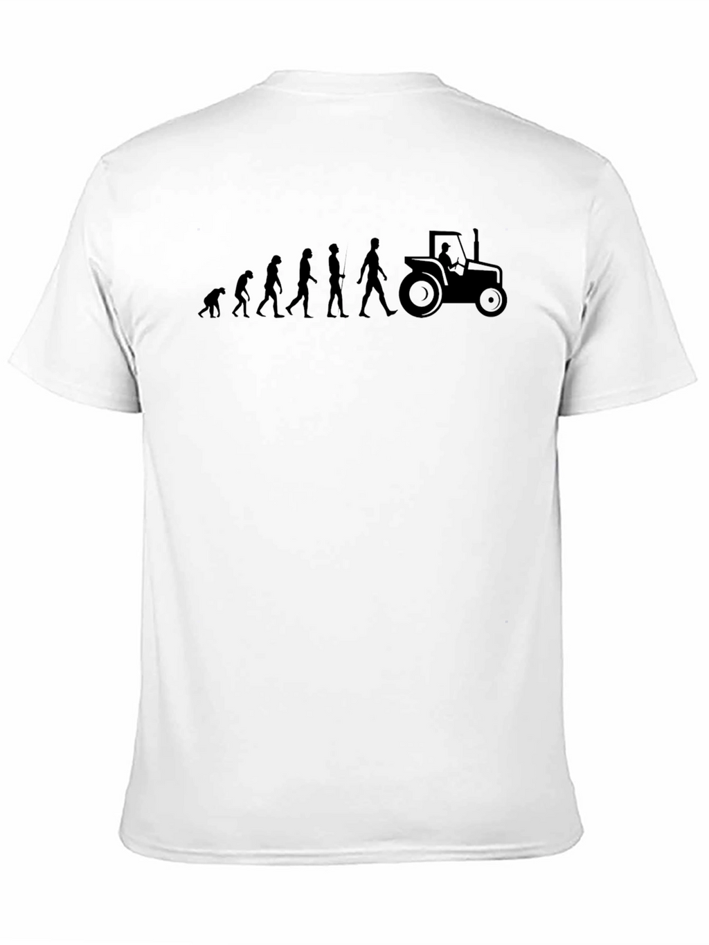 Evolution Tractor Black T-Shirt