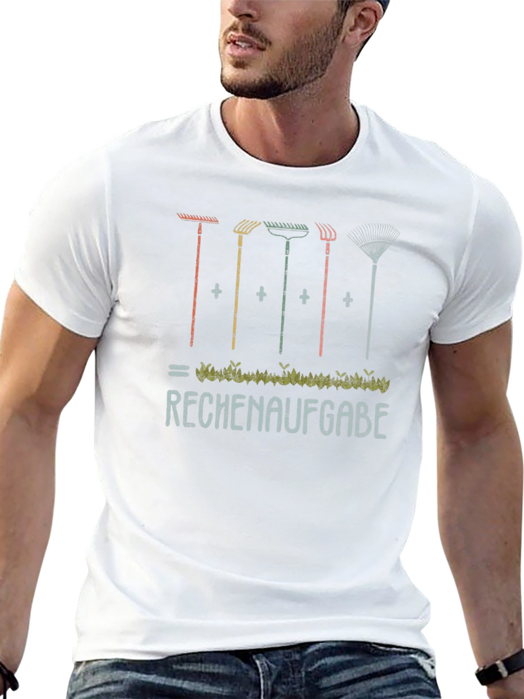 Gardening Rakes Equation T-Shirt