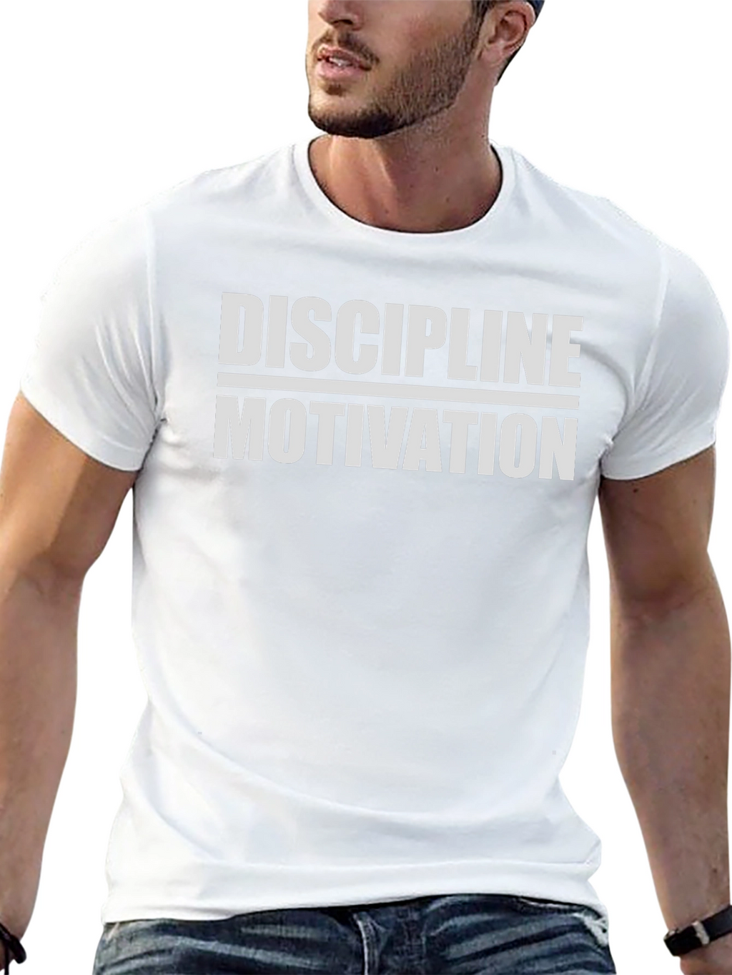 Discipline Motivation Graphic T-Shirt