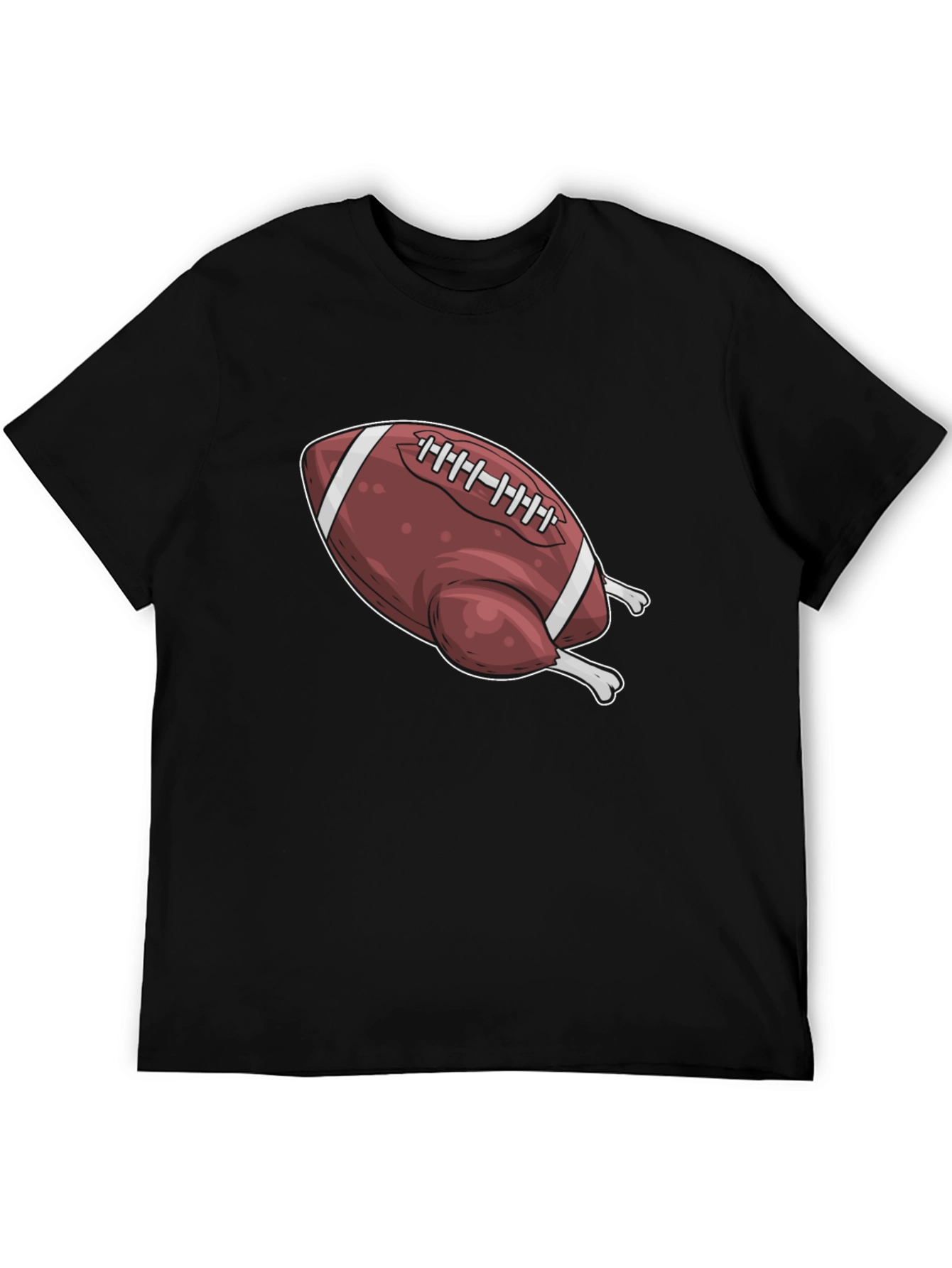 Football Turkey T-Shirt - Thanksgiving Graphic Tee