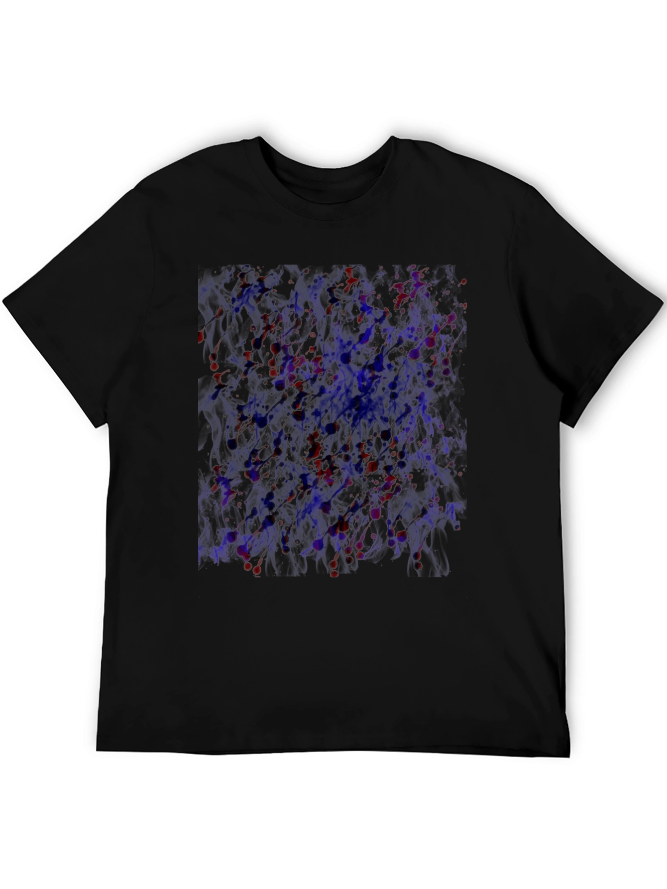Abstract Art T-Shirt - Black