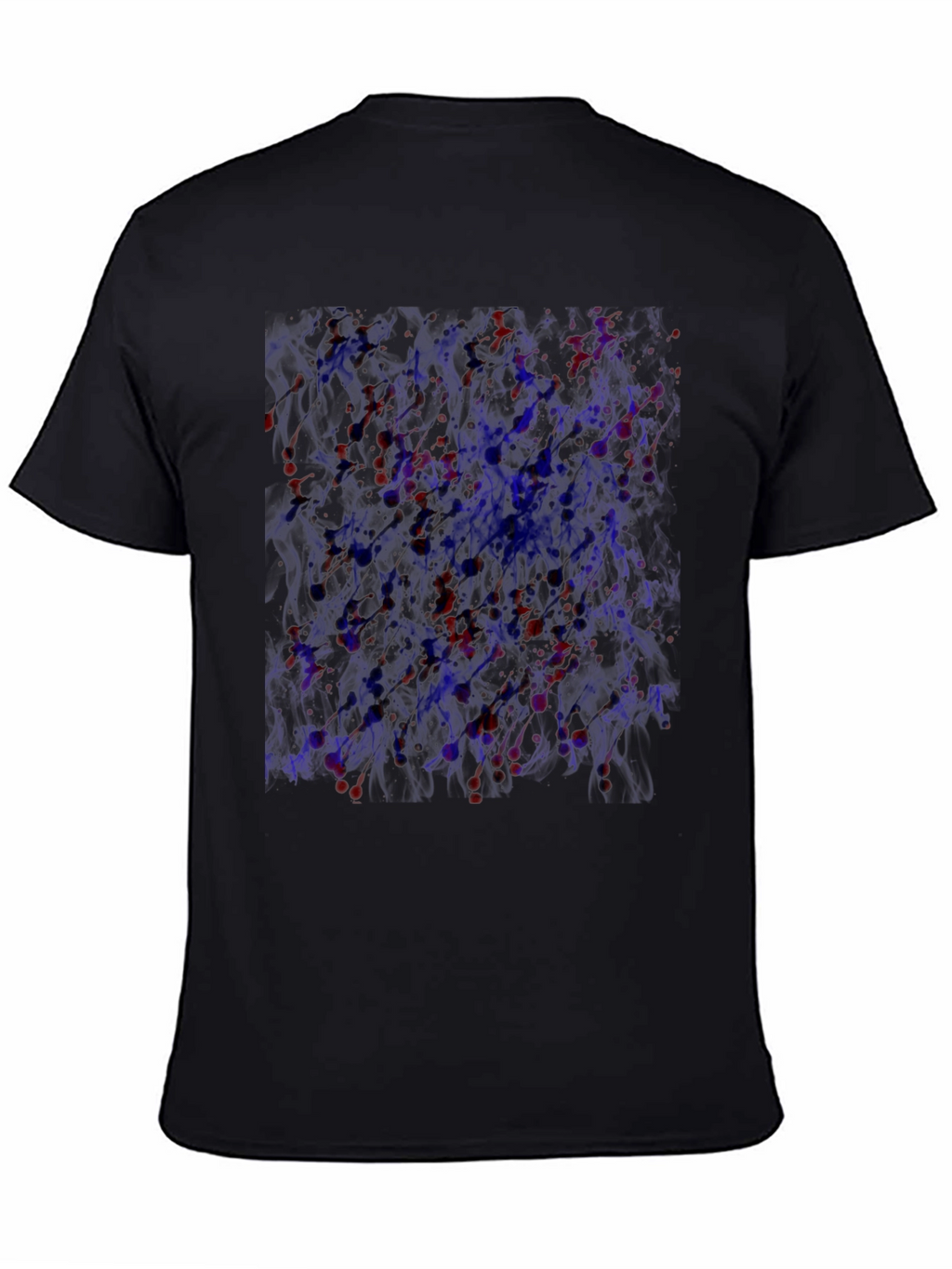 Abstract Art T-Shirt - Black