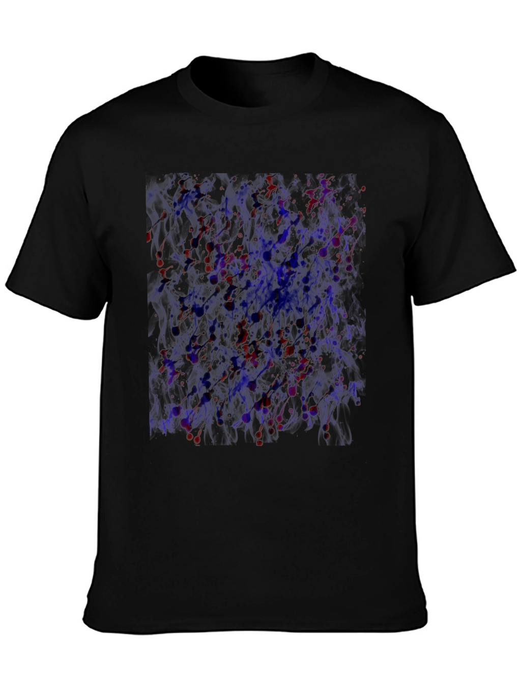 Abstract Art T-Shirt - Black