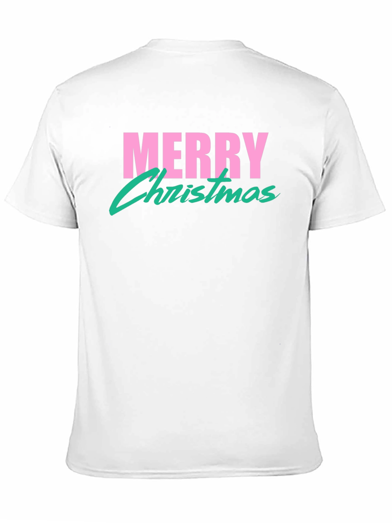 Retro Merry Christmas T-Shirt - Black