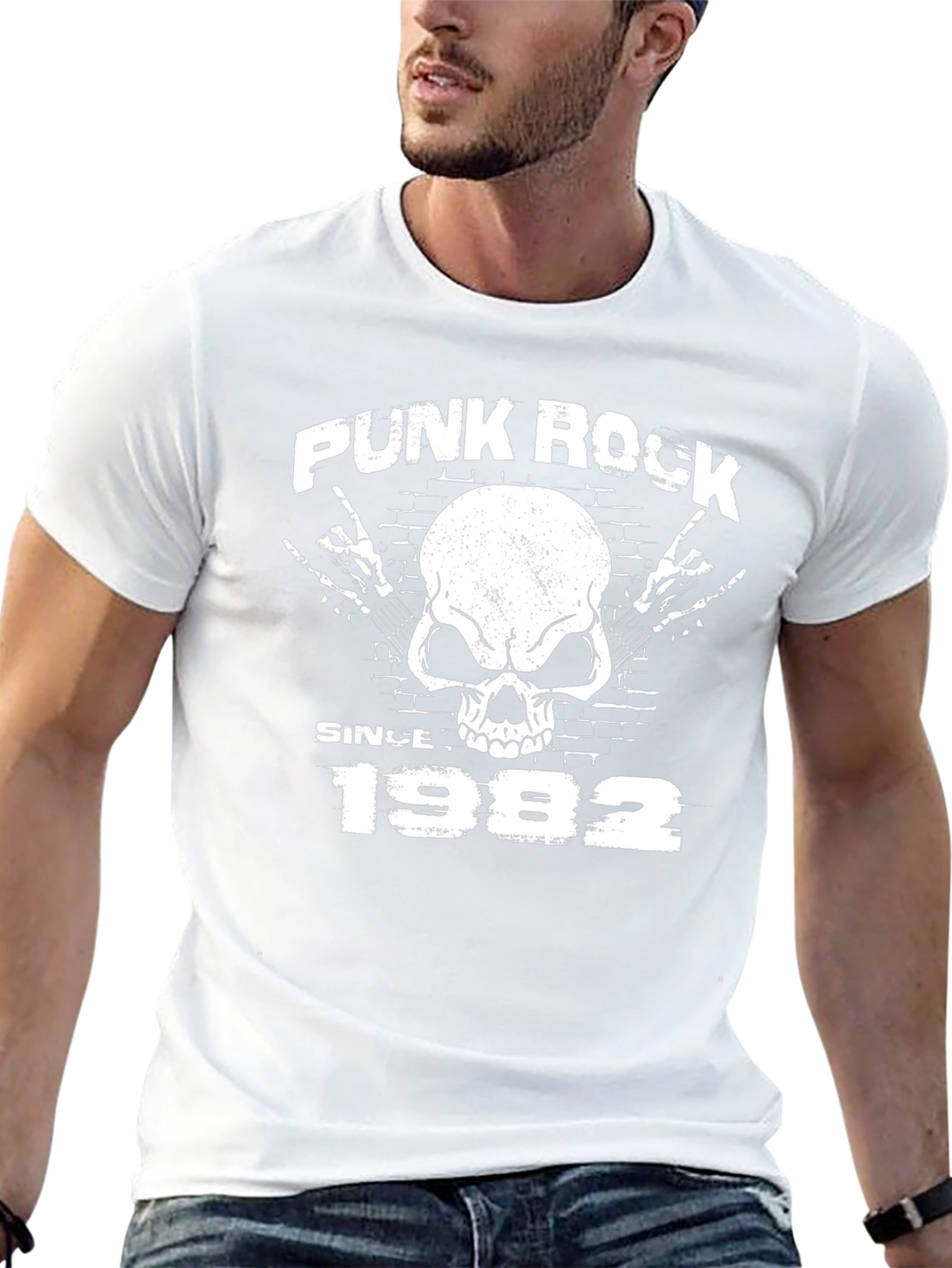 Punk Rock Since 1982 Black T-Shirt