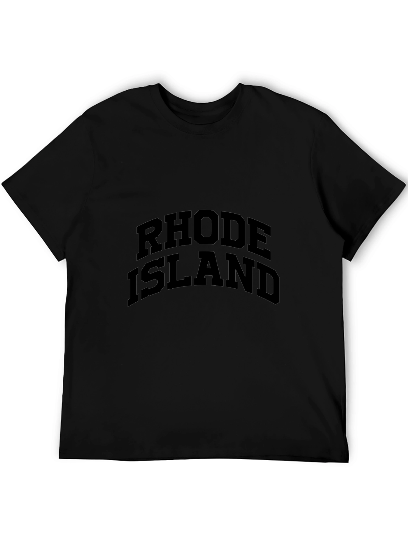 Rhode Island Black Graphic T-Shirt
